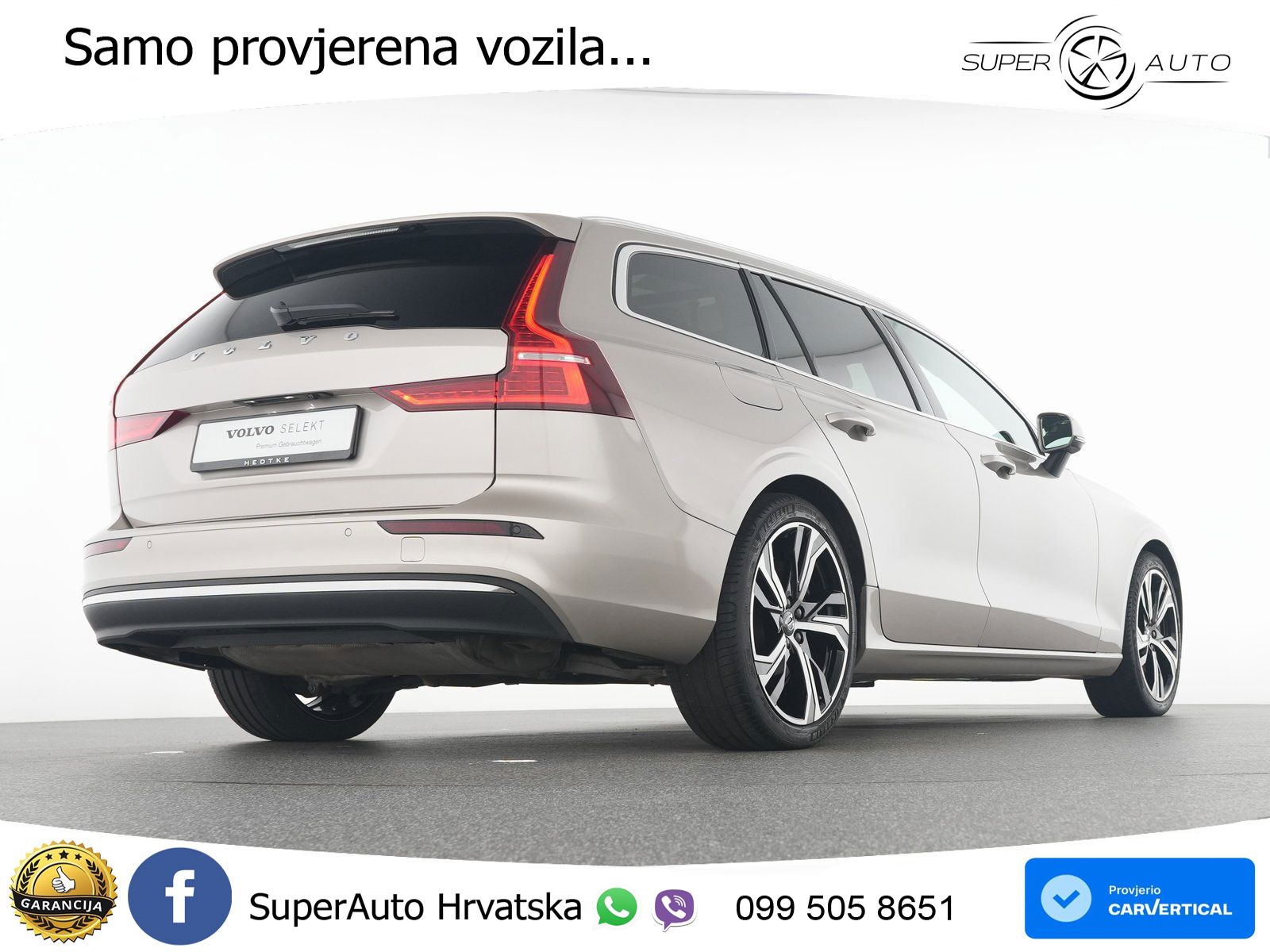 Volvo V60 2.0 T8 AWD Geartronic LED+GR SJED+ACC