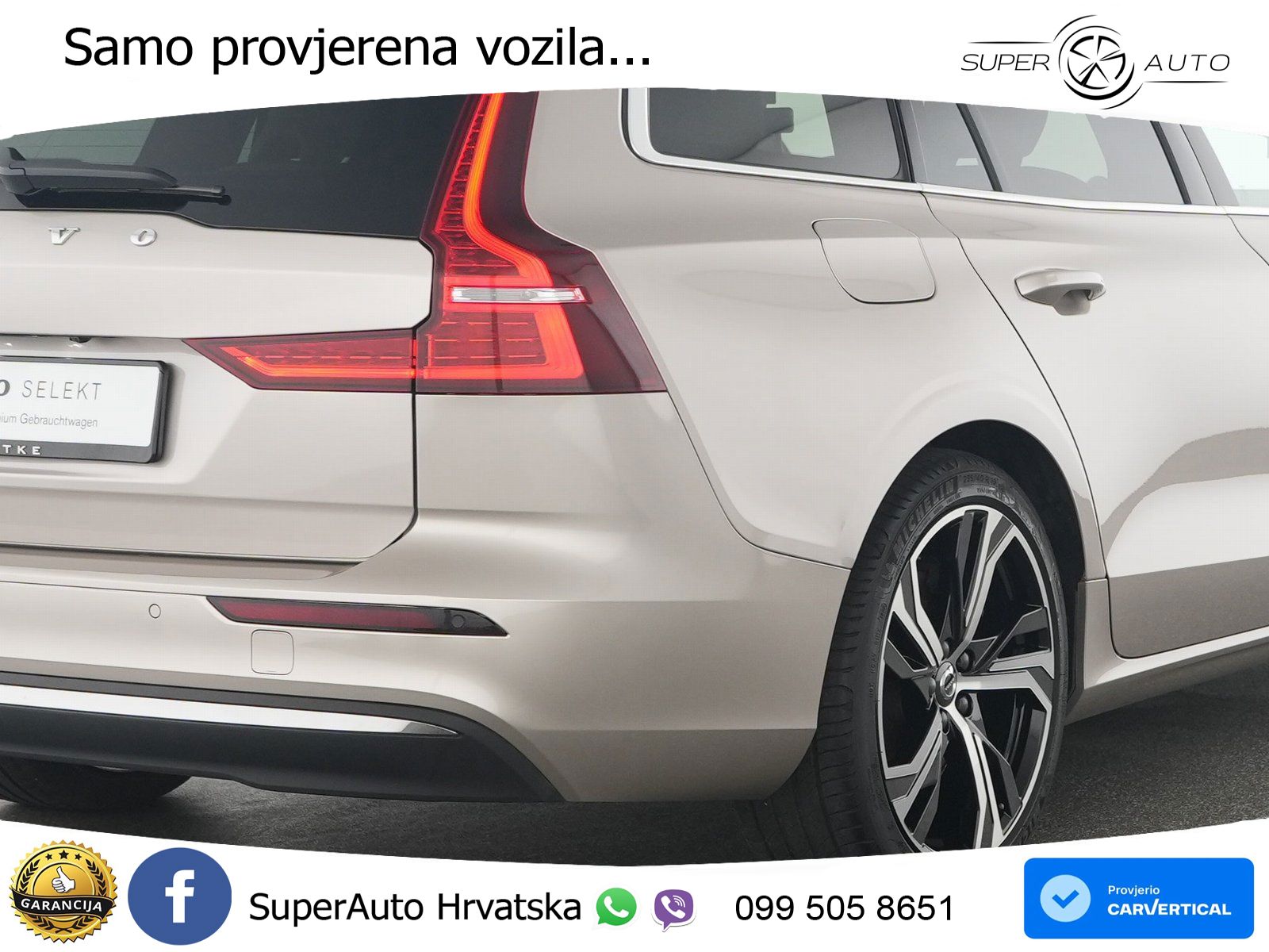 Volvo V60 2.0 T8 AWD Geartronic LED+GR SJED+ACC