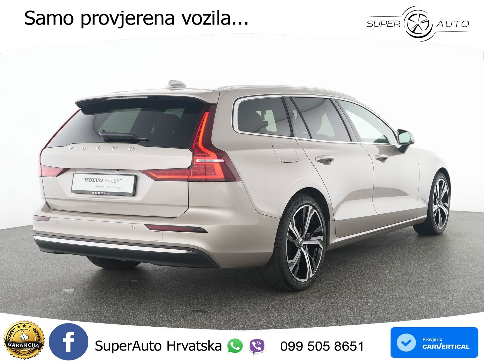 Volvo V60 2.0 T8 AWD Geartronic LED+GR SJED+ACC