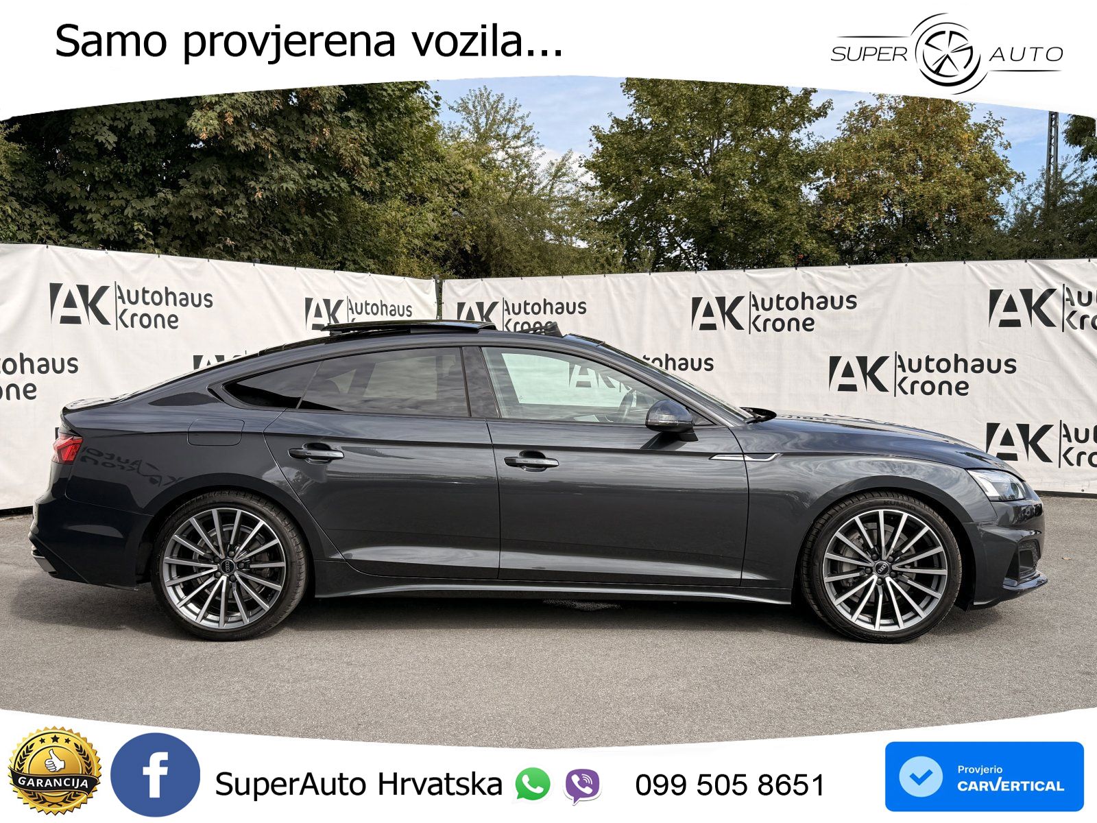 Audi A5 Sportback  40 TFSI (204 KS) S tronic S line MATRIX+GR SJED+KAM