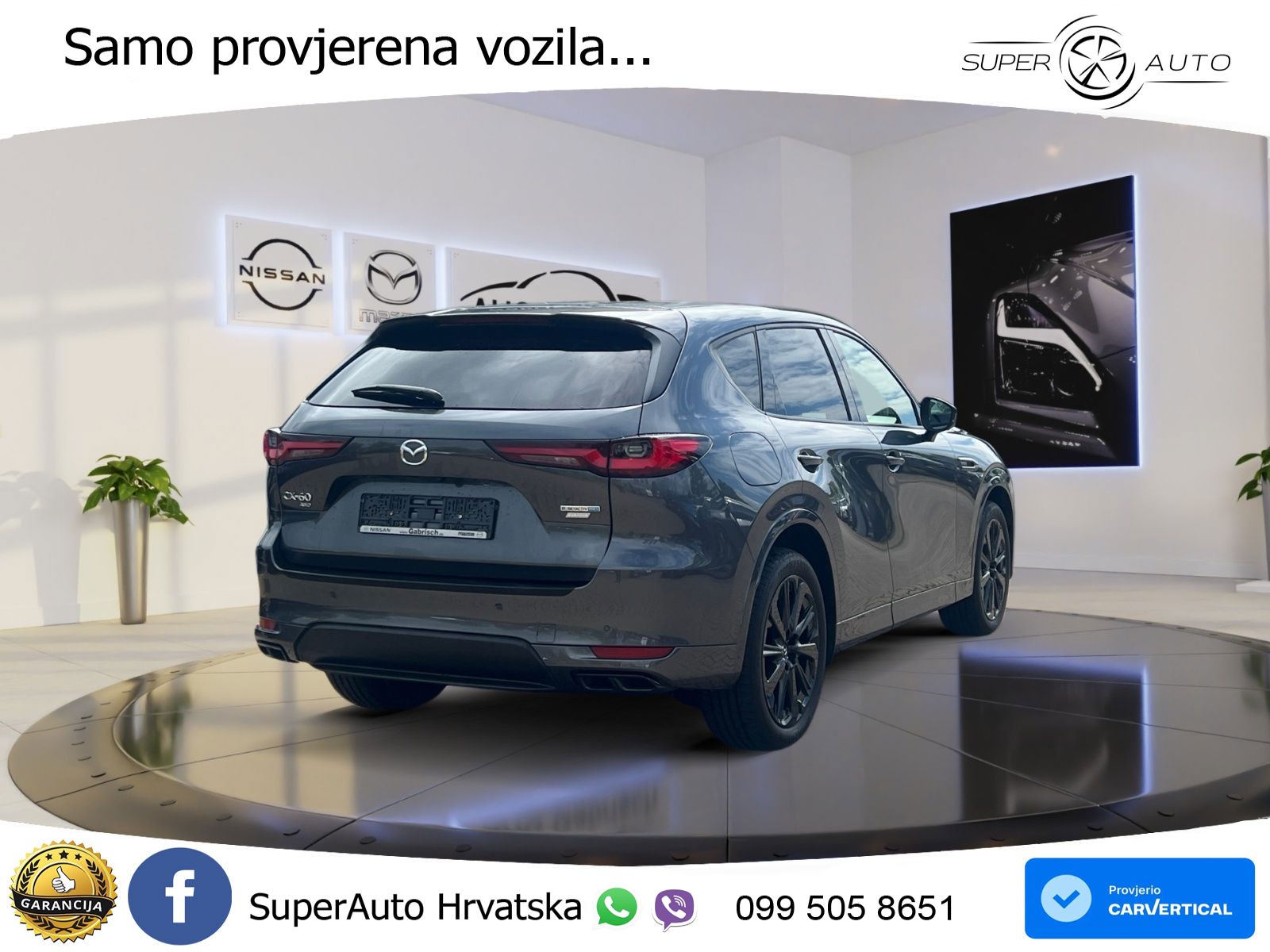 Mazda CX-60 2.5 e-Skyactiv (328 KS) AWD Automatic LED+GR SJED+ACC