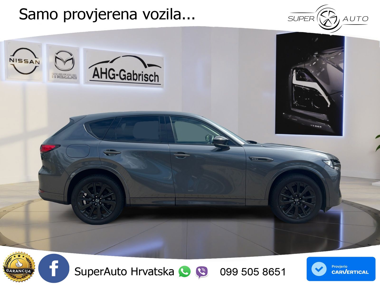 Mazda CX-60 2.5 e-Skyactiv (328 KS) AWD Automatic LED+GR SJED+ACC