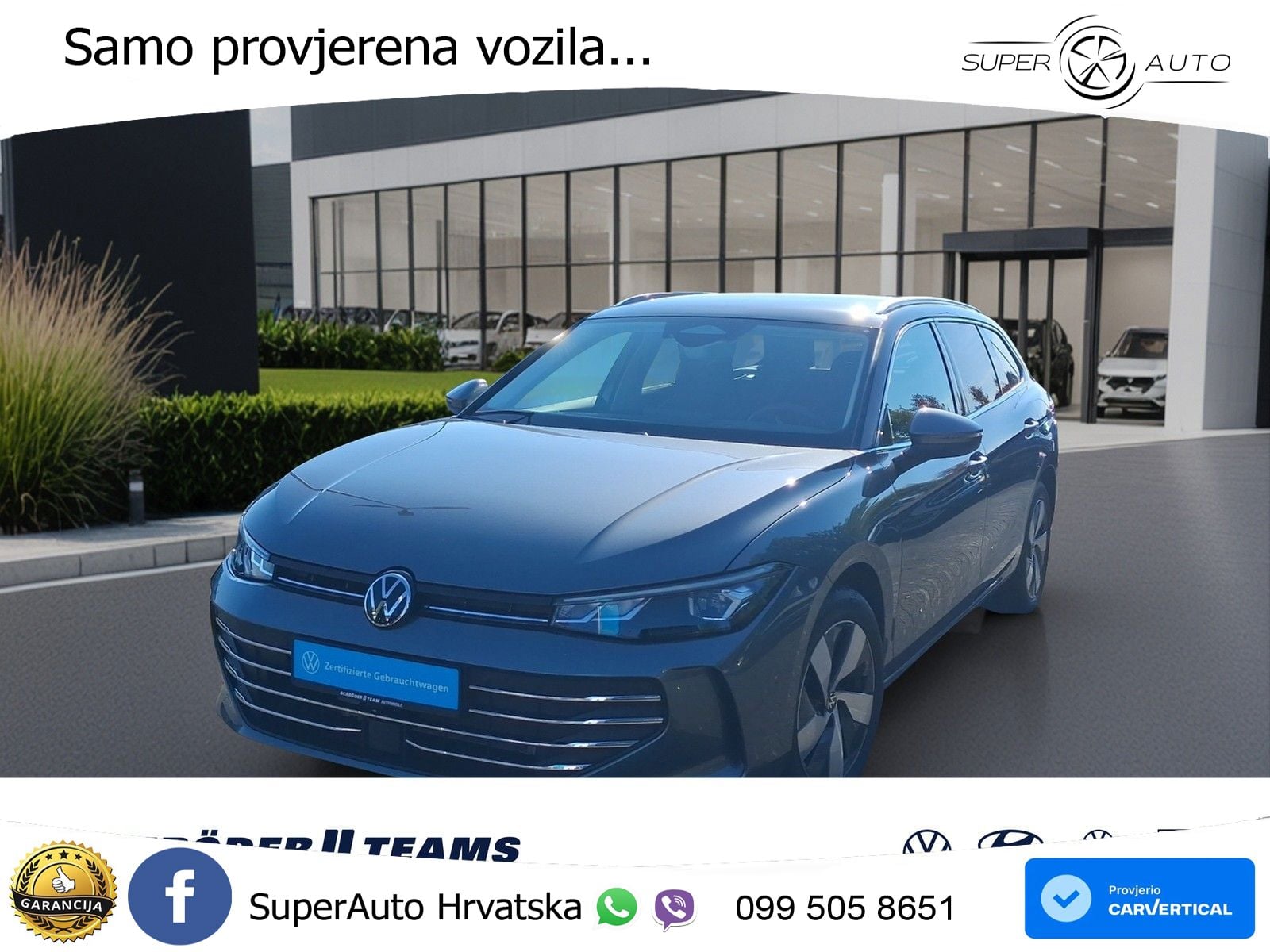 Volkswagen Passat Variant 1.5 eTSI (150 KS) DSG Business LED+GR SJED+ACC