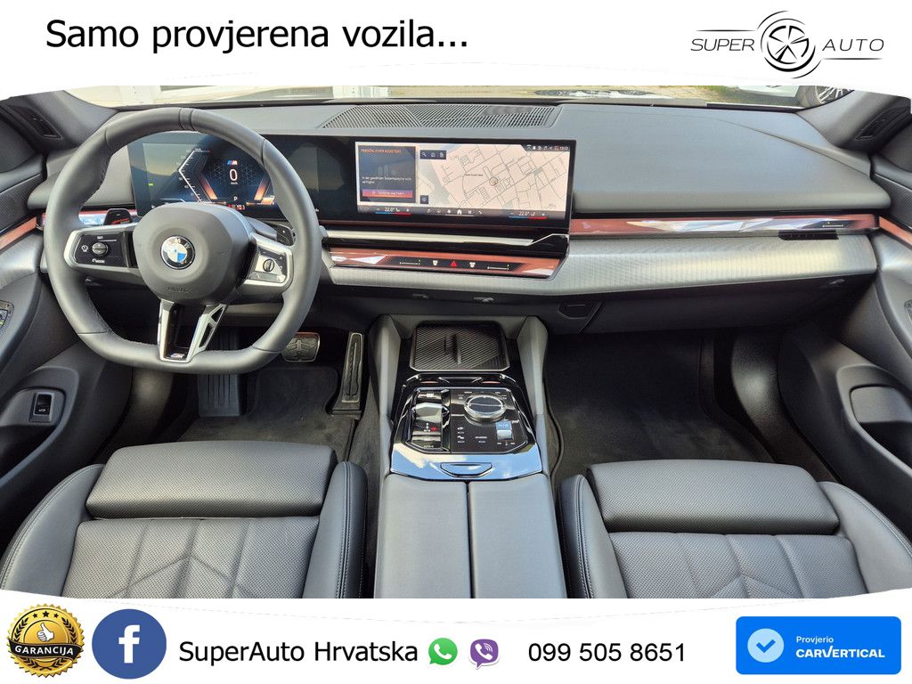 BMW 520i (208 KS) Steptronic M Sport LED+GR SJED+ACC