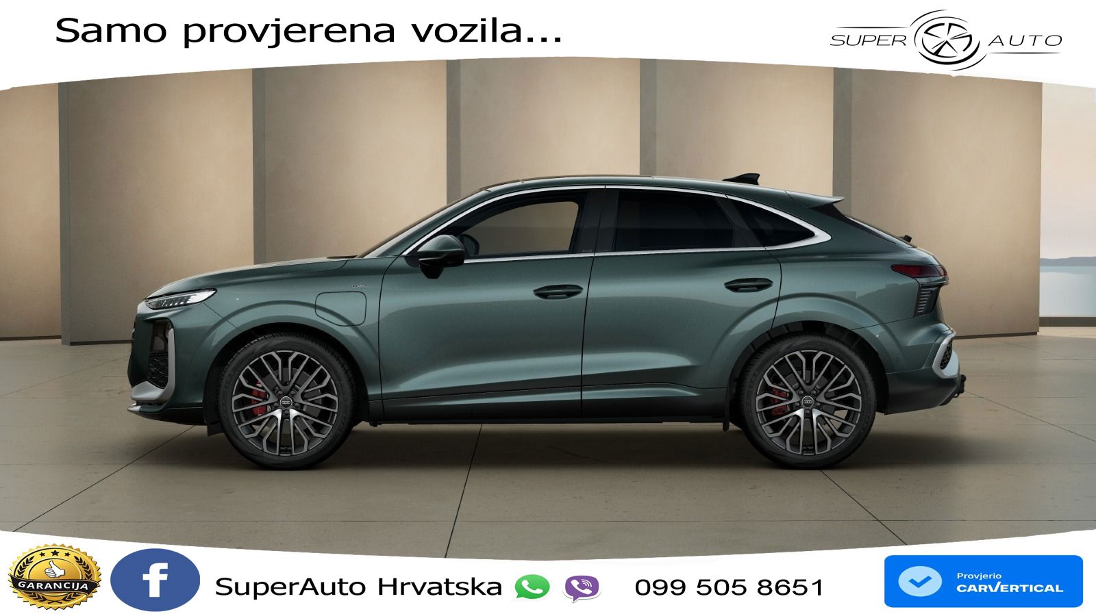 Audi Q3 Sportback 1.5 TFSIe (272 KS) S tronic LED+GR SJED+ACC