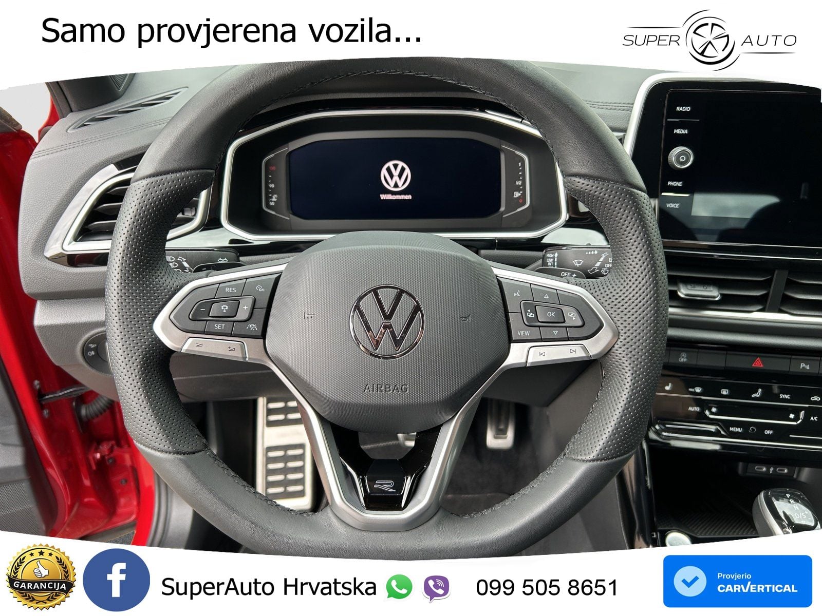 Volkswagen T-Roc 2.0 TSI (190 KS) 4M DSG R-Line LED+GR SJED+ACC