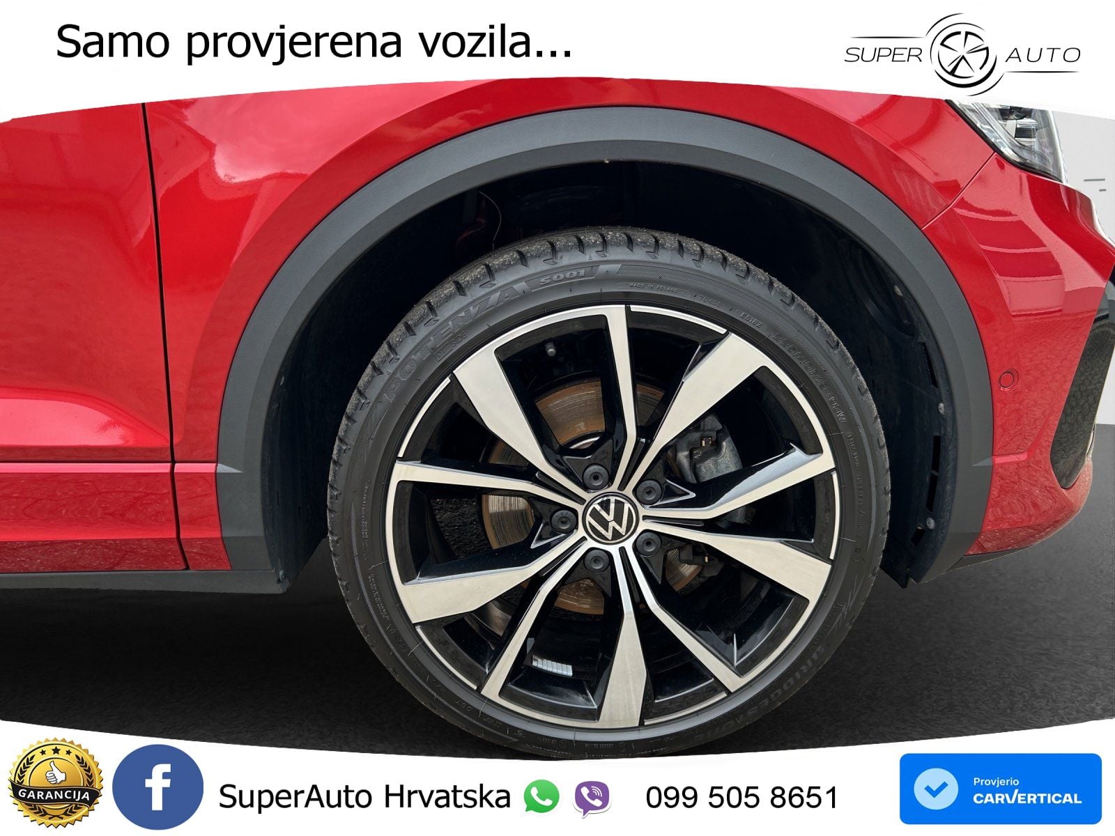 Volkswagen T-Roc 2.0 TSI (190 KS) 4M DSG R-Line LED+GR SJED+ACC