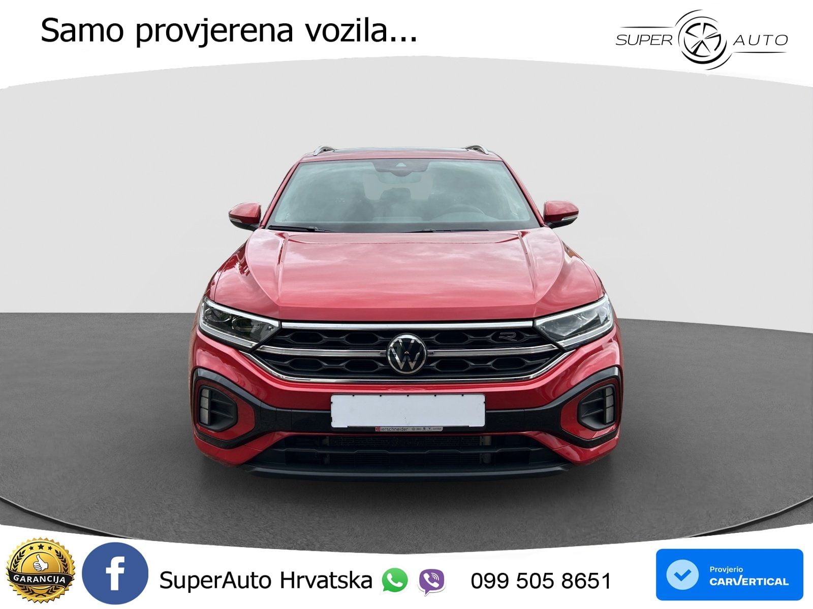 Volkswagen T-Roc 2.0 TSI (190 KS) 4M DSG R-Line LED+GR SJED+ACC
