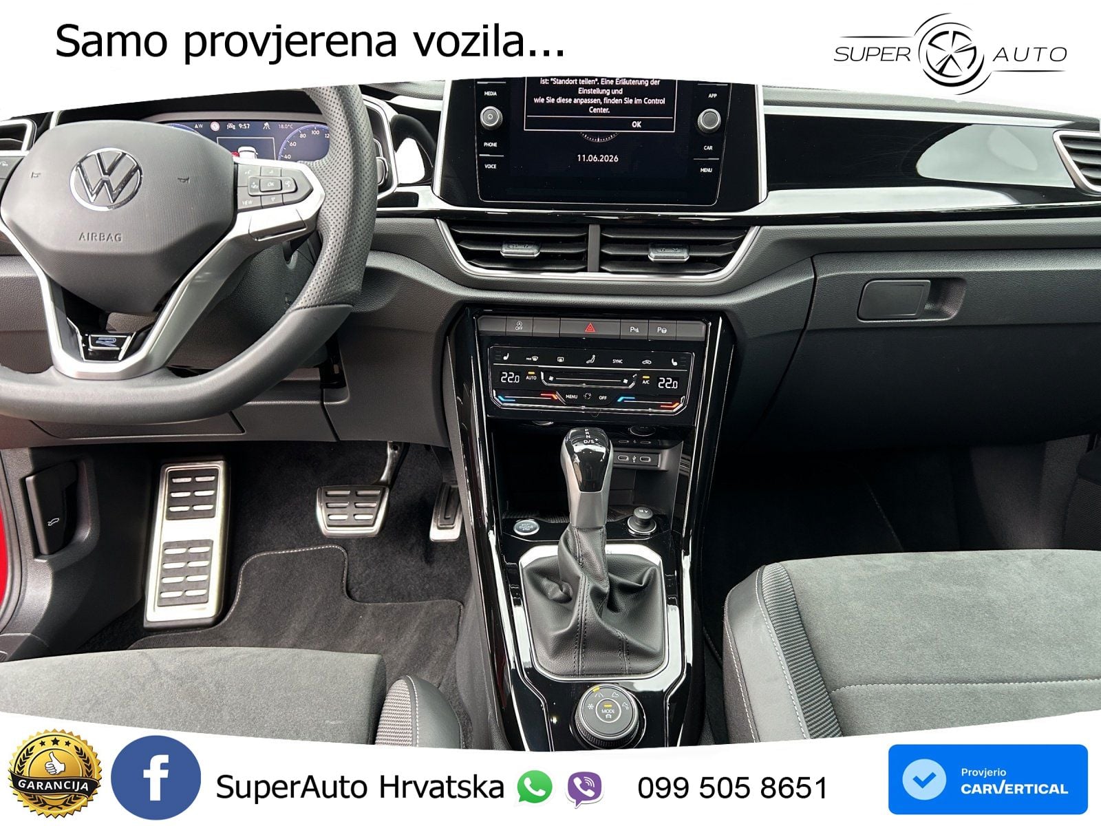 Volkswagen T-Roc 2.0 TSI (190 KS) 4M DSG R-Line LED+GR SJED+ACC