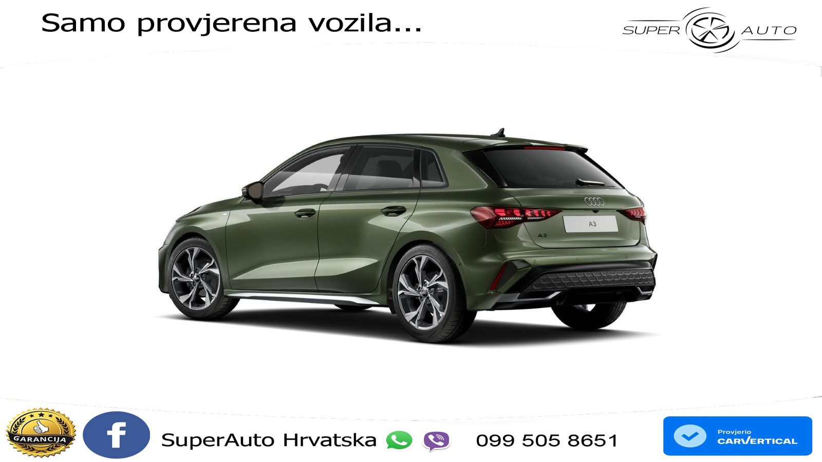 Audi A3 Sportback 30 TFSI (116 KS) S line LED+GR SJED+ACC