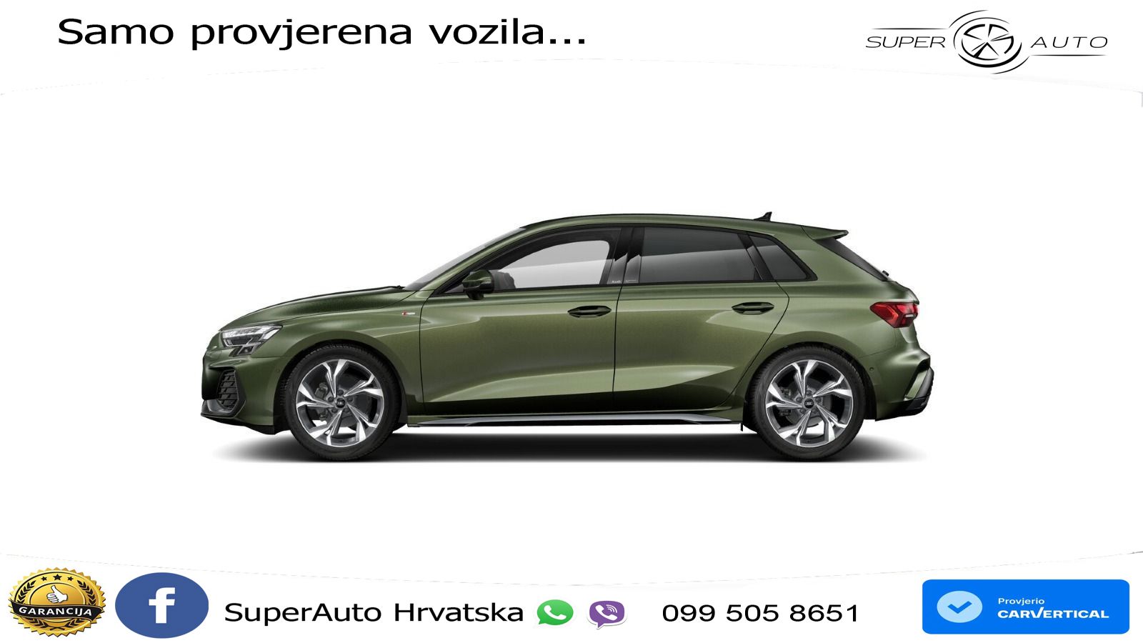 Audi A3 Sportback 30 TFSI (116 KS) S line LED+GR SJED+ACC