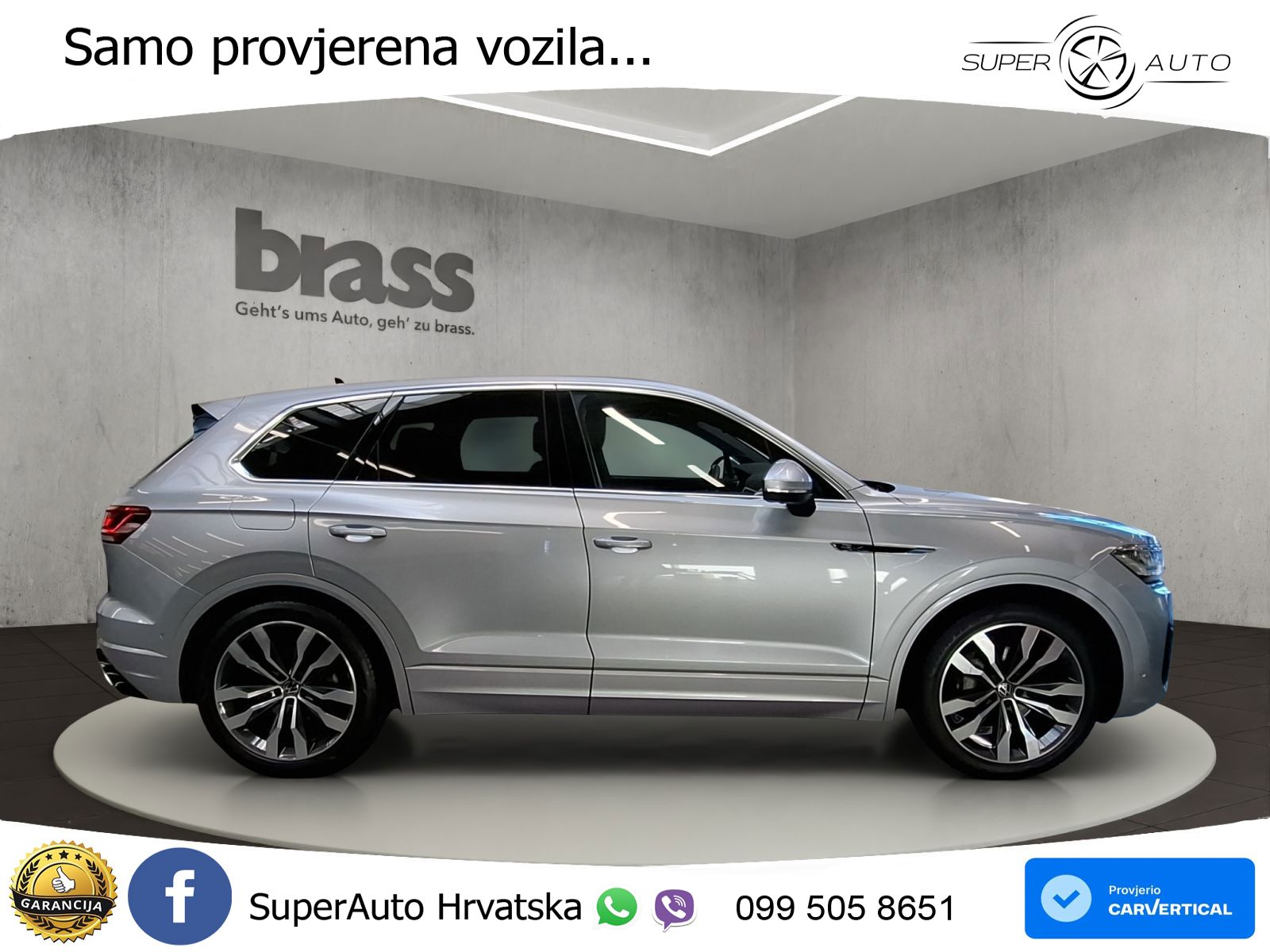Volkswagen Touareg 3.0 V6 TDI (286 KS) 4MOTION Tiptronic R-Line ZRAČNI+ACC+4xGR SJED+KAM