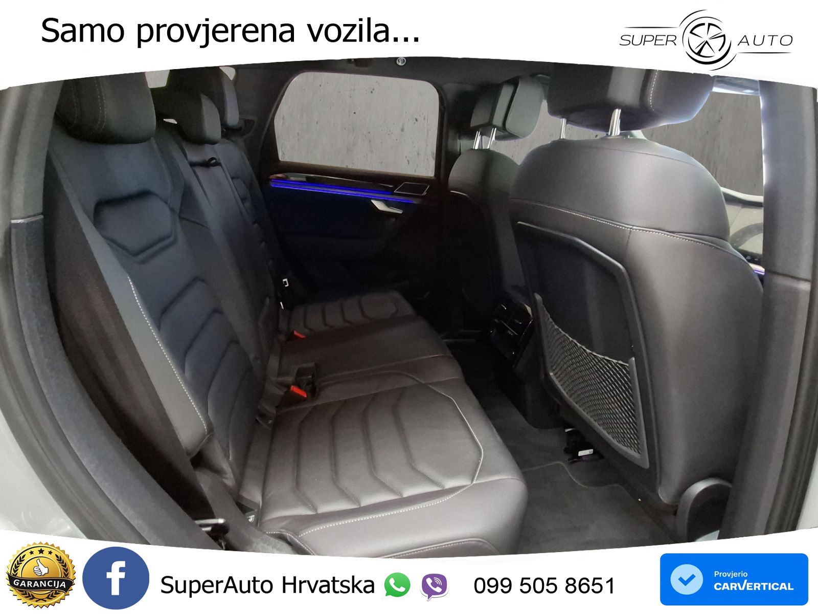 Volkswagen Touareg 3.0 V6 TDI (286 KS) 4MOTION Tiptronic R-Line ZRAČNI+ACC+4xGR SJED+KAM