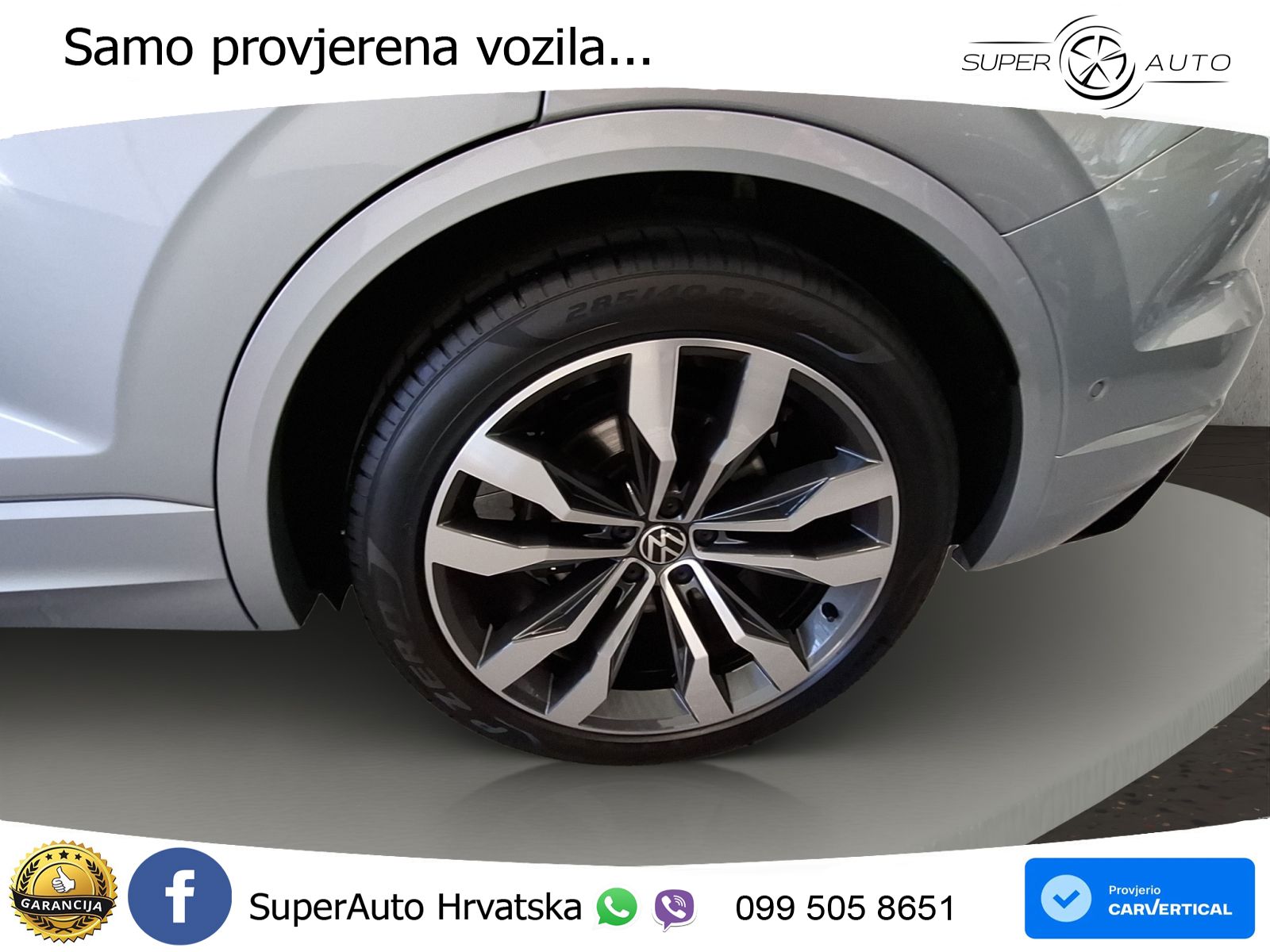 Volkswagen Touareg 3.0 V6 TDI (286 KS) 4MOTION Tiptronic R-Line ZRAČNI+ACC+4xGR SJED+KAM