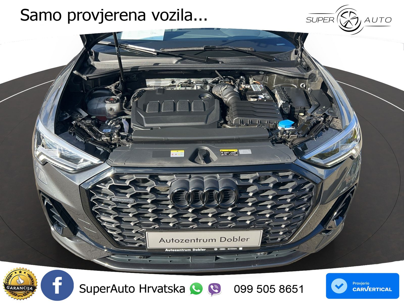 Audi Q3 Sportback 40 TDI (200 KS) quattro S tronic S line MATRIX+GR SJED+KAM