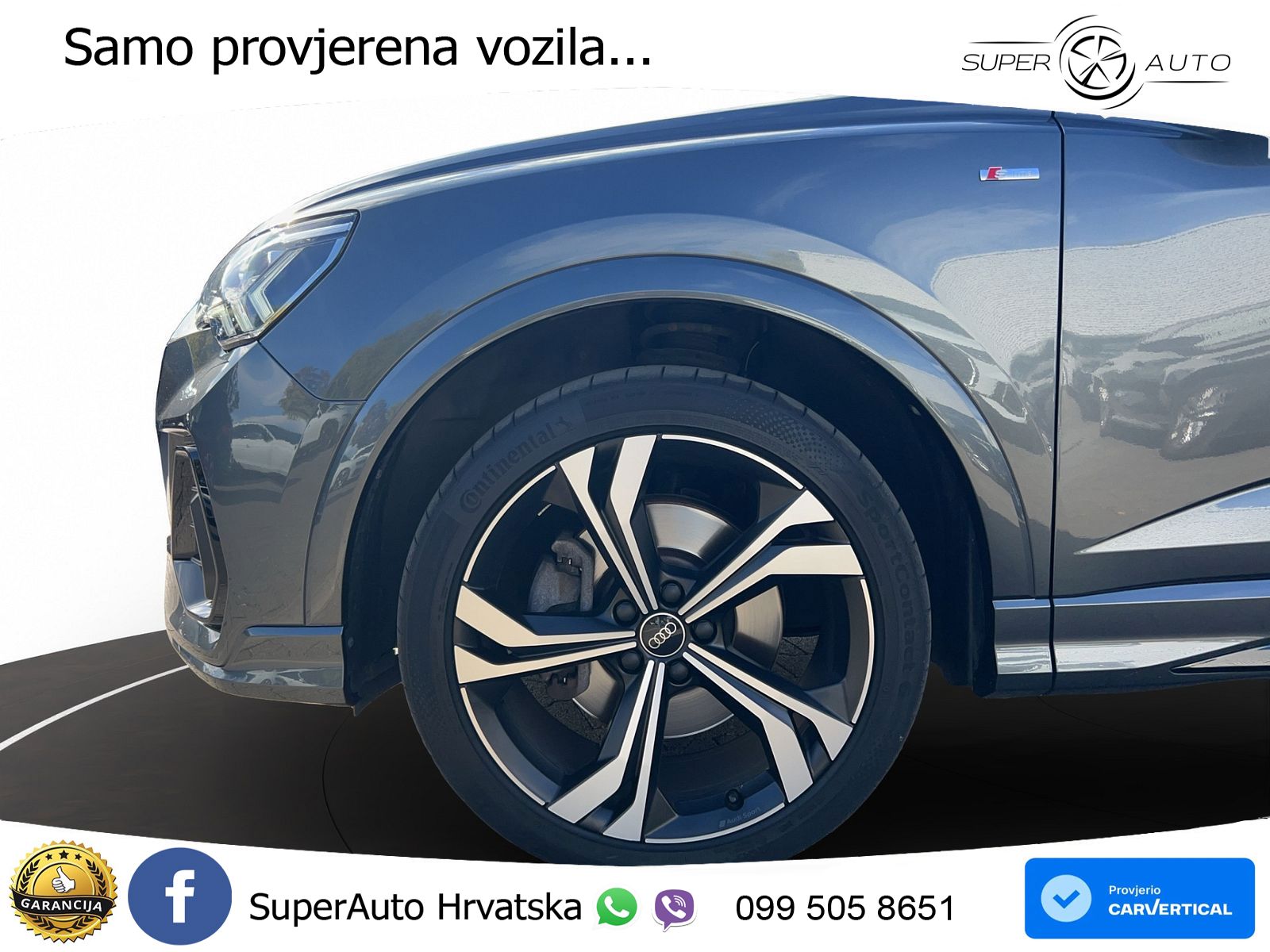Audi Q3 Sportback 40 TDI (200 KS) quattro S tronic S line MATRIX+GR SJED+KAM