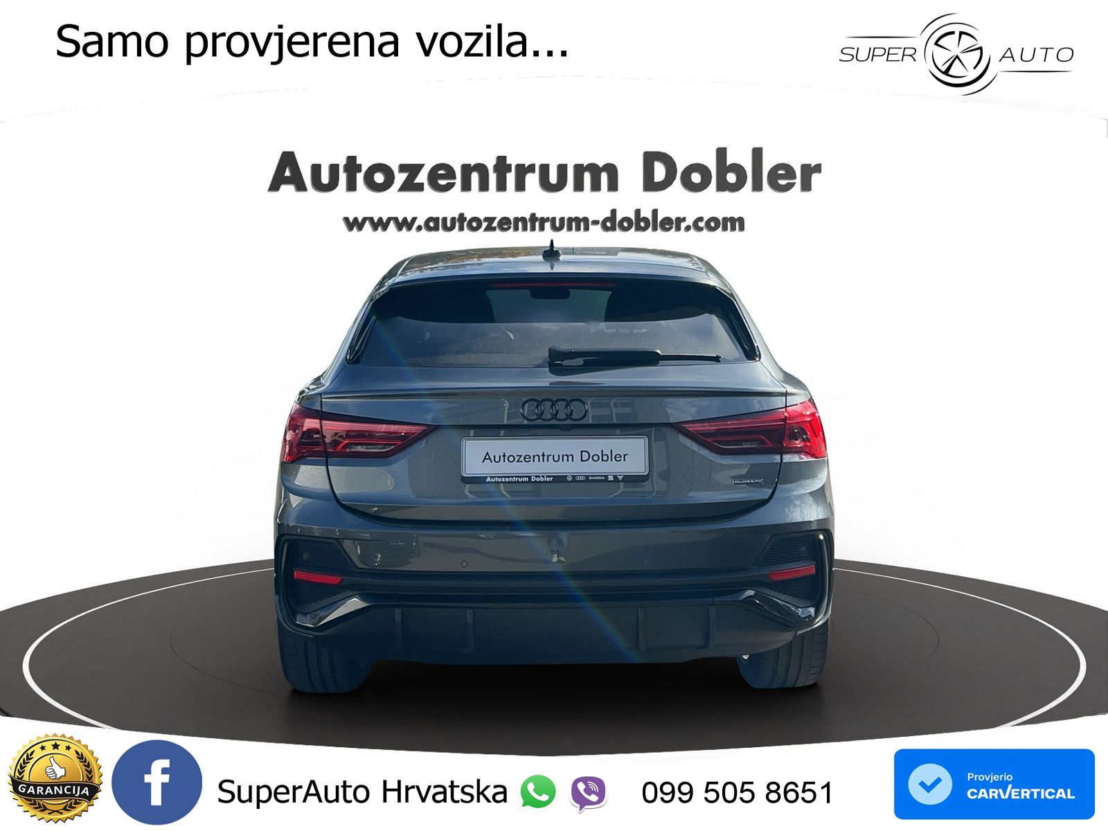 Audi Q3 Sportback 40 TDI (200 KS) quattro S tronic S line MATRIX+GR SJED+KAM