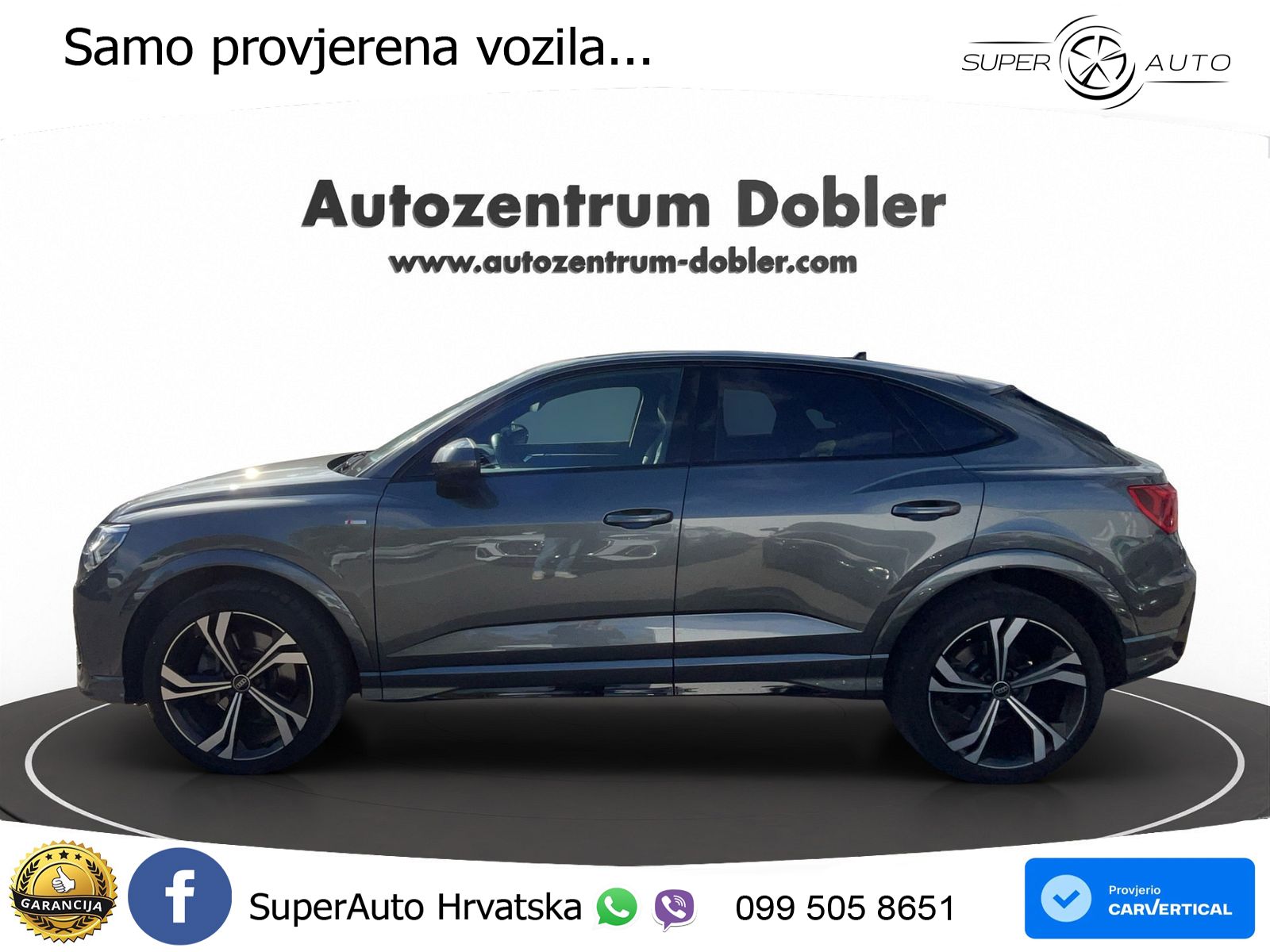 Audi Q3 Sportback 40 TDI (200 KS) quattro S tronic S line MATRIX+GR SJED+KAM