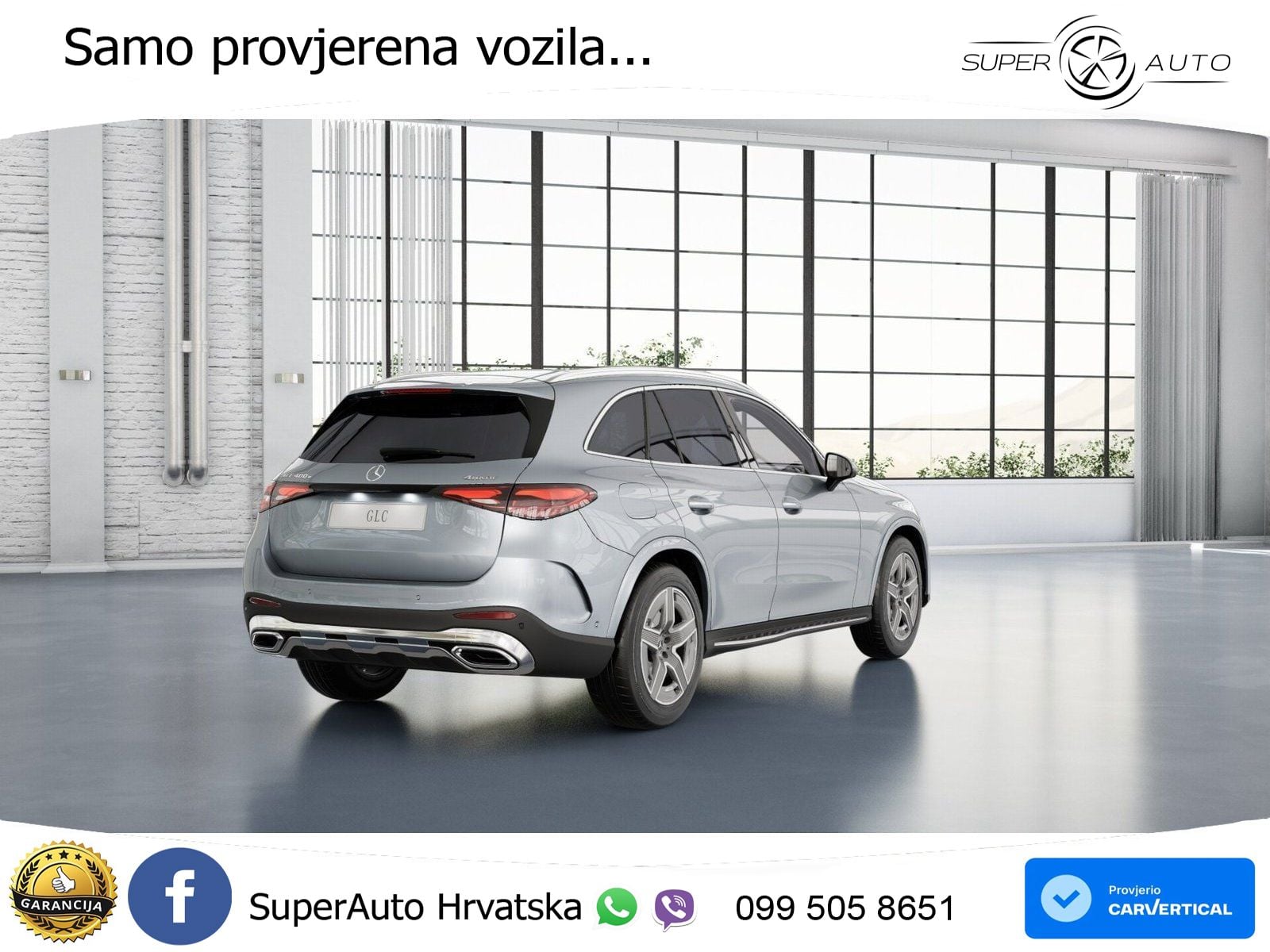 Mercedes GLC 400e (381 KS) 4MATIC 9G-TRONIC AMG ZRAČNI+ACC+GR SJED+360