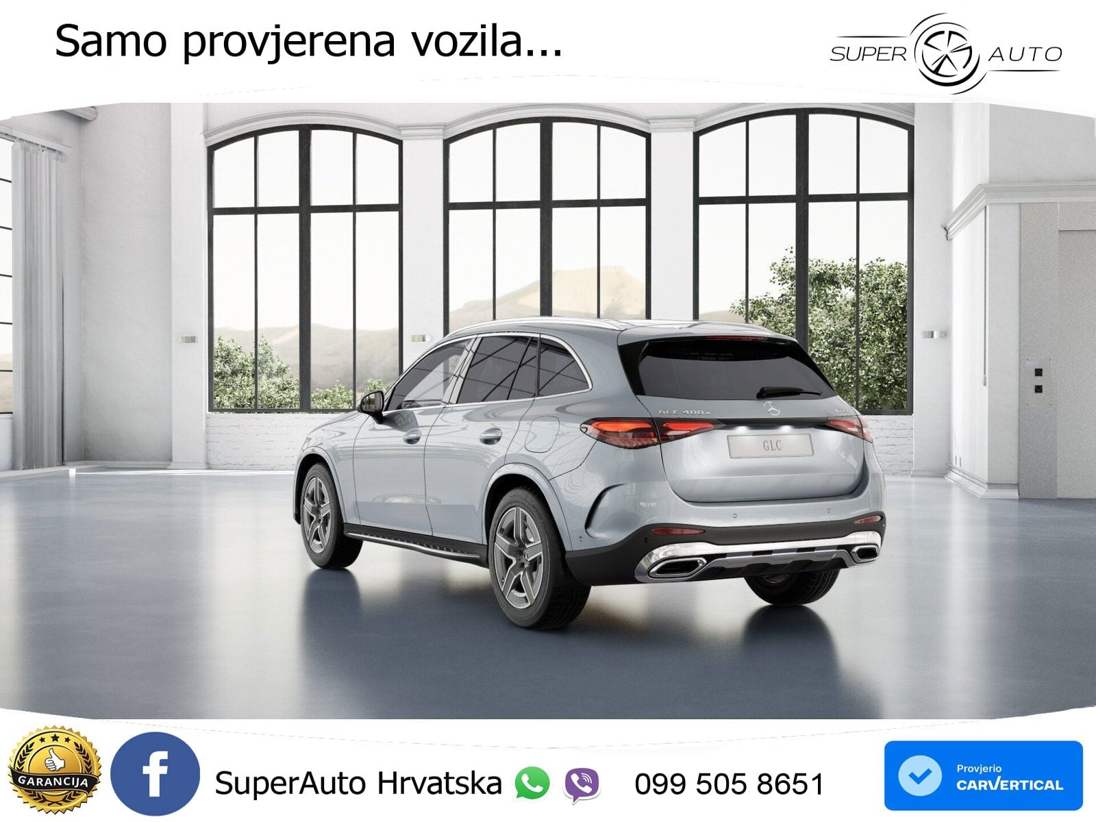 Mercedes GLC 400e (381 KS) 4MATIC 9G-TRONIC AMG ZRAČNI+ACC+GR SJED+360