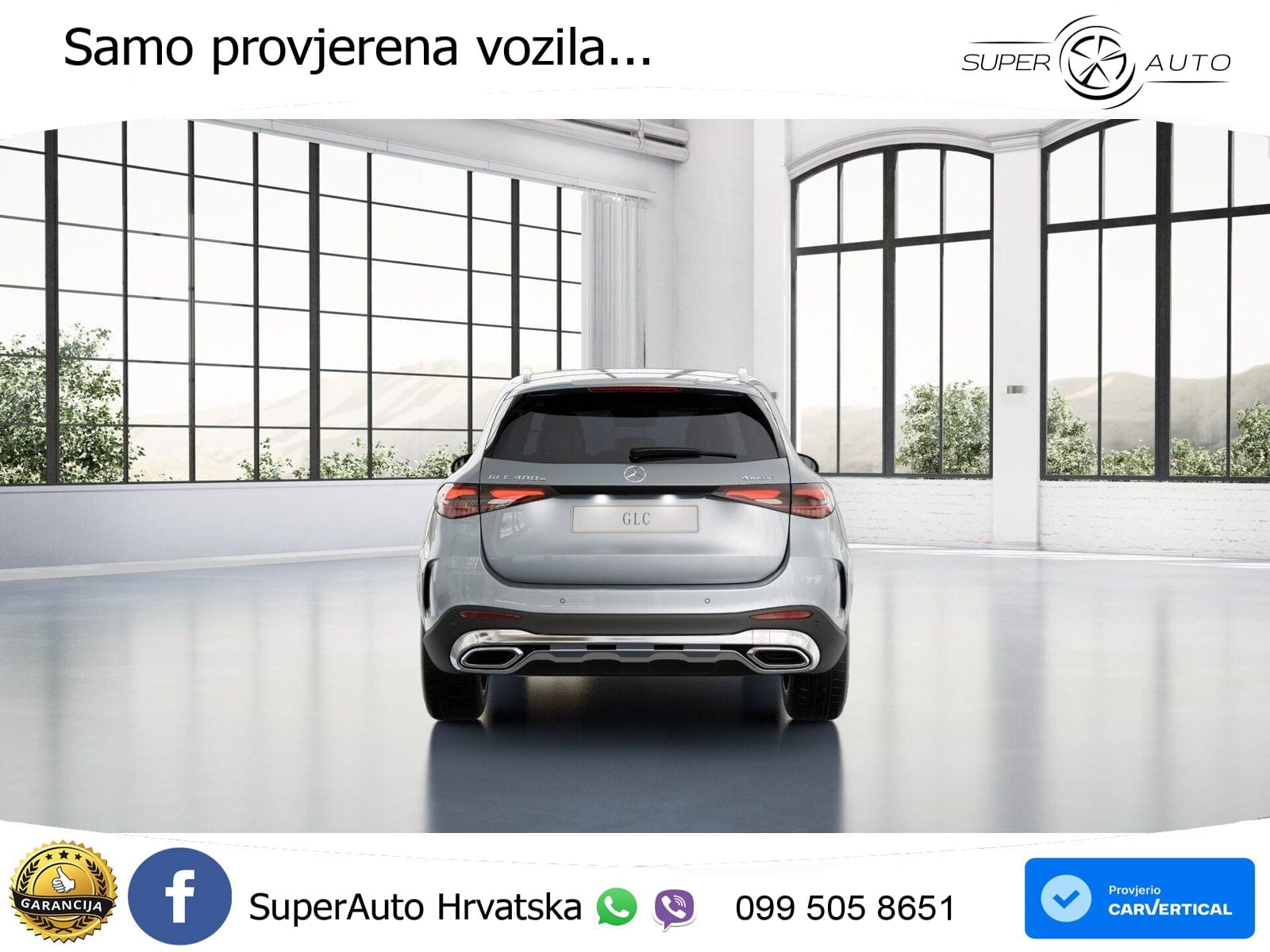 Mercedes GLC 400e (381 KS) 4MATIC 9G-TRONIC AMG ZRAČNI+ACC+GR SJED+360