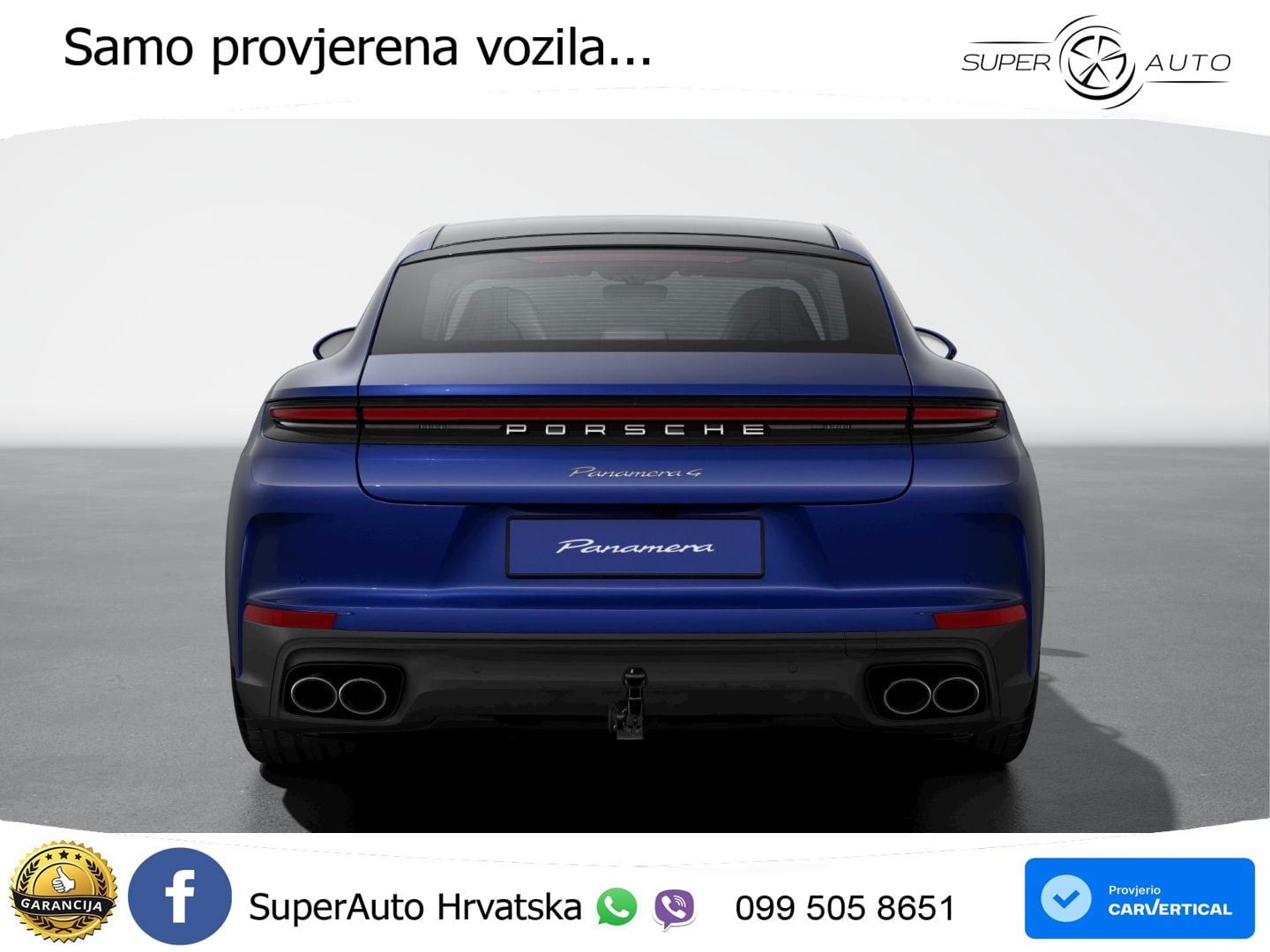 Porsche Panamera 4 2.9 V6 (353 KS) PDK LED+GR SJED+ACC
