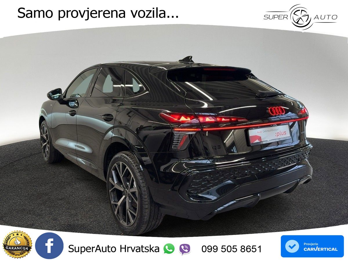 Audi Q3 Sportback 2.0 TDI (150 KS) S tronic LED+GR SJED+ACC