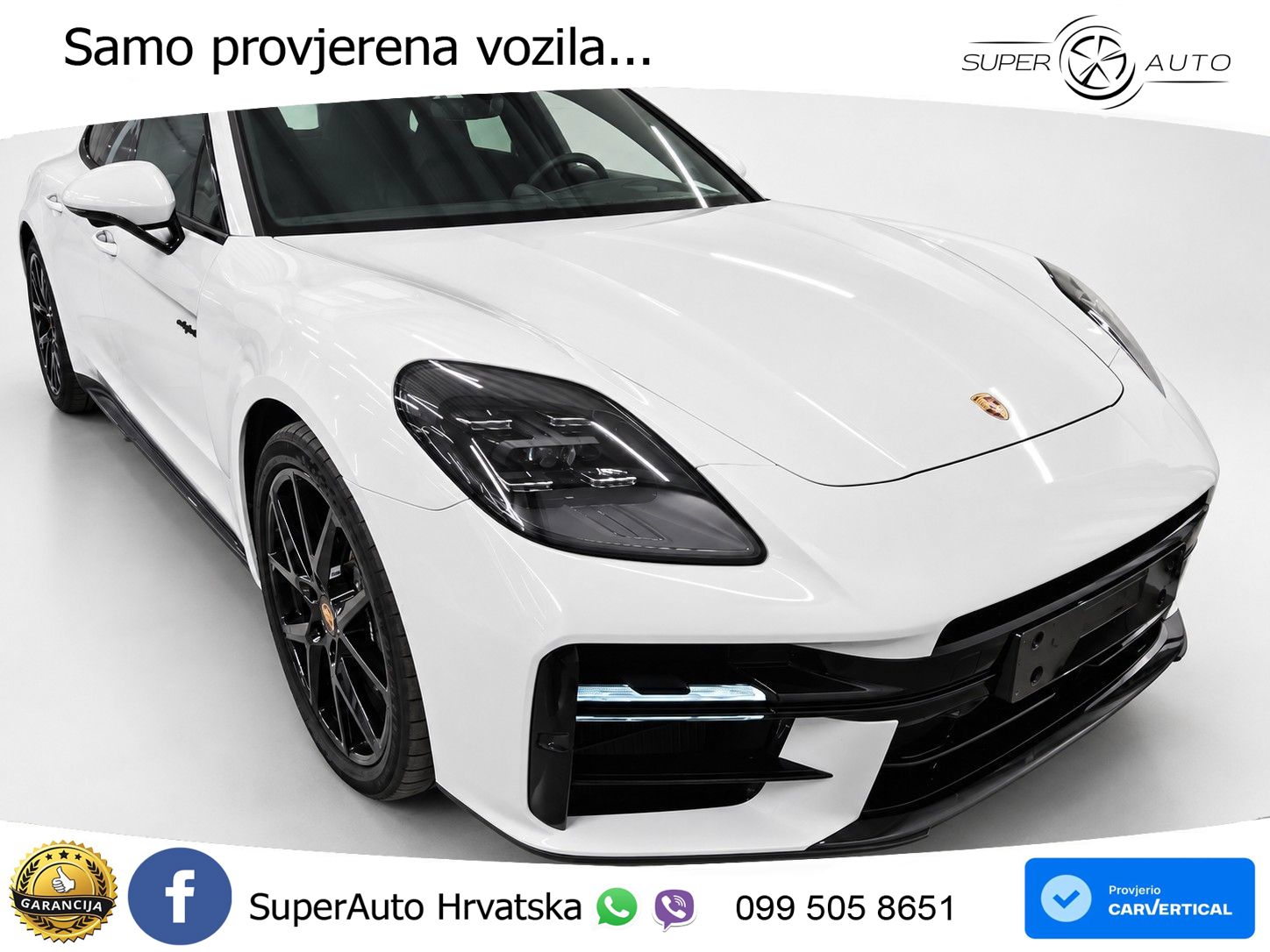 Porsche Panamera 4 2.9 V6 (470 KS) E-Hybrid PDK ACC+HEAD+4xGR SJED+360+PANO