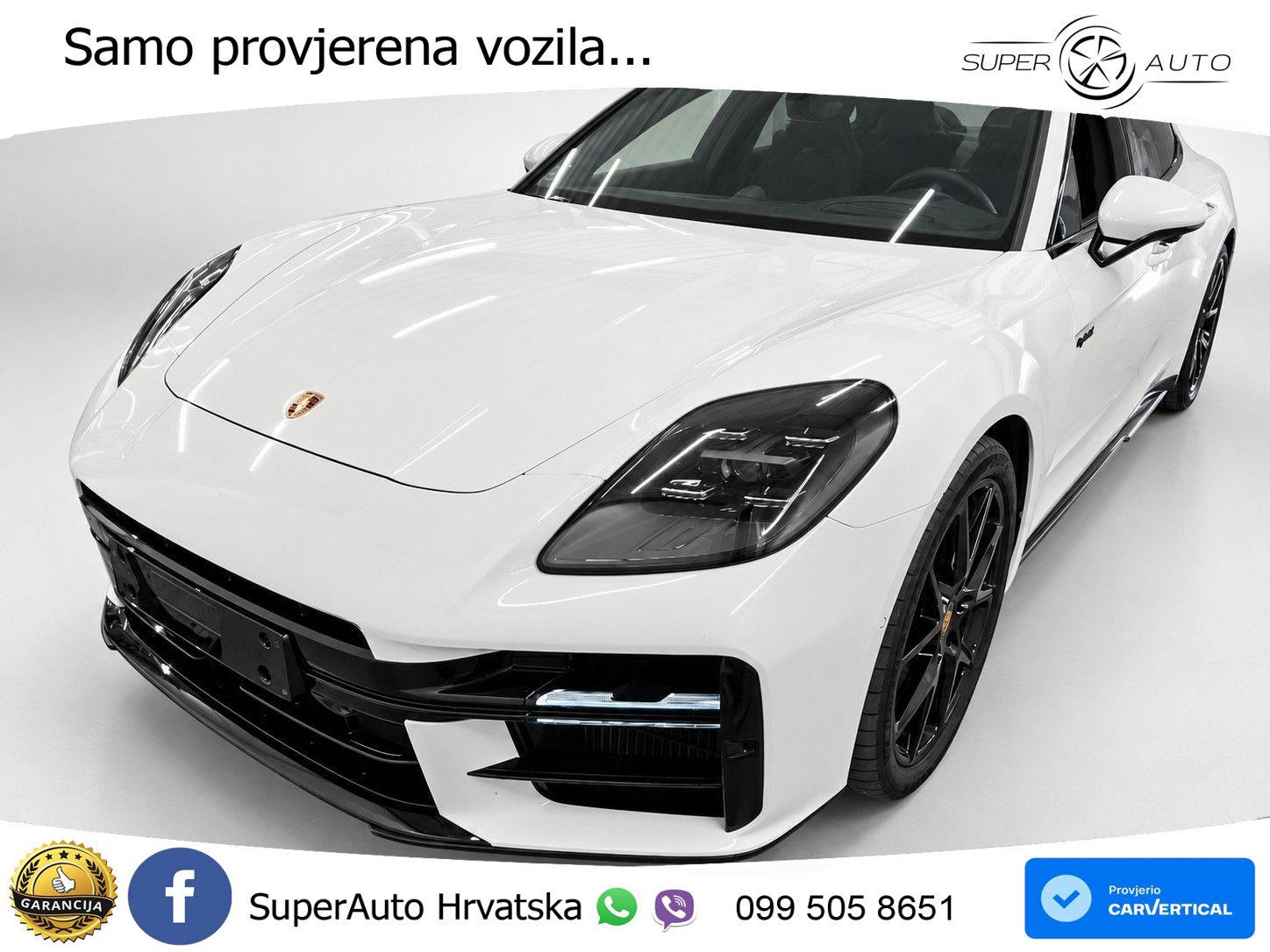 Porsche Panamera 4 2.9 V6 (470 KS) E-Hybrid PDK ACC+HEAD+4xGR SJED+360+PANO