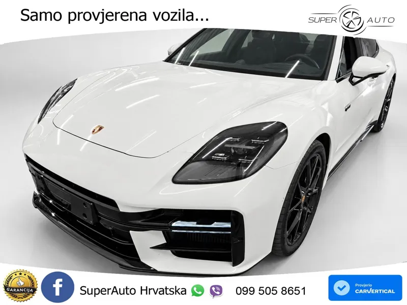 Porsche Panamera 4 2.9 V6 (470 KS) E-Hybrid PDK ACC+HEAD+4xGR SJED+360+PANO