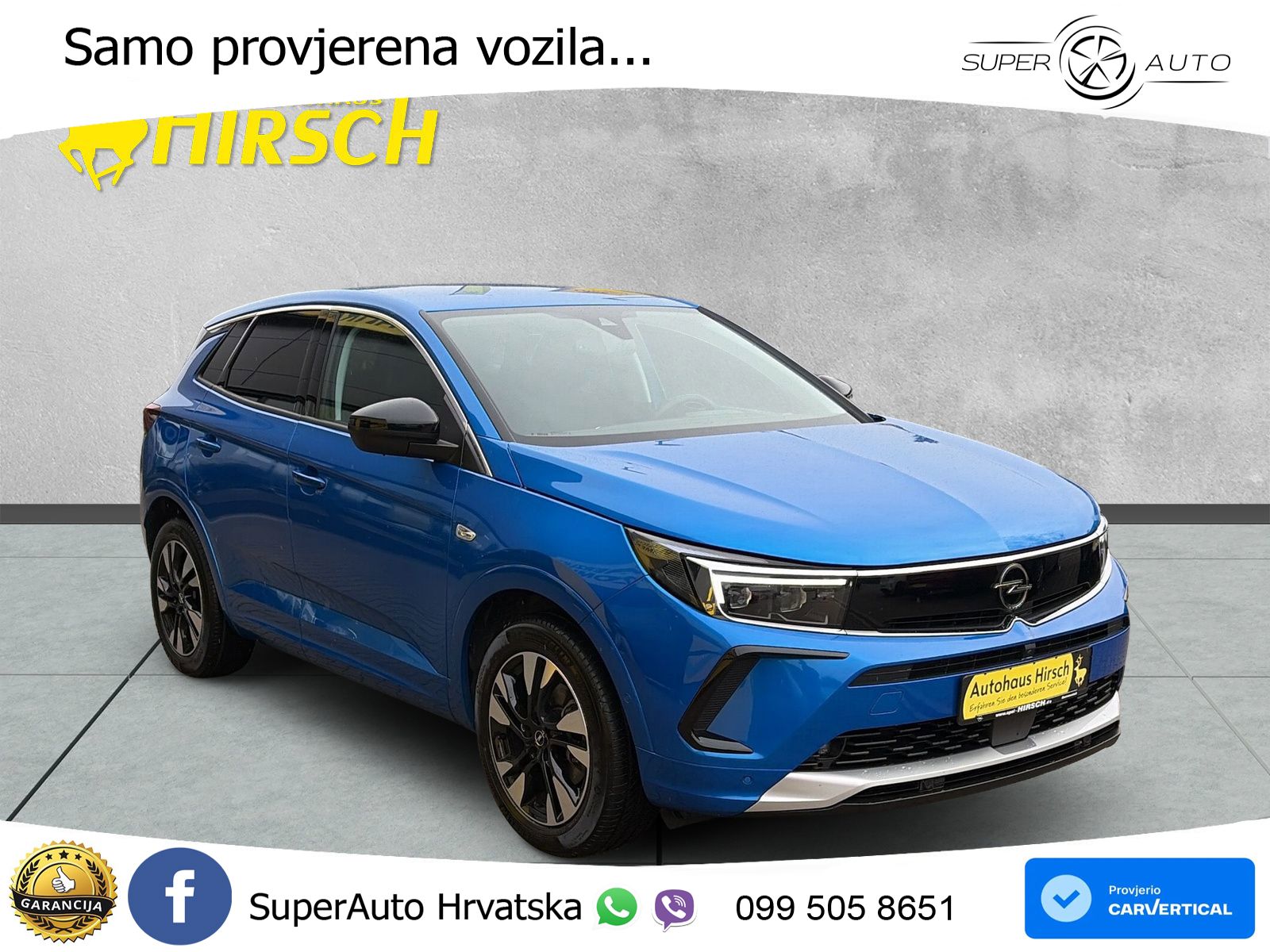 Opel Grandland 1.2i Turbo (130 KS) Automatic Elegance LED+ACC
