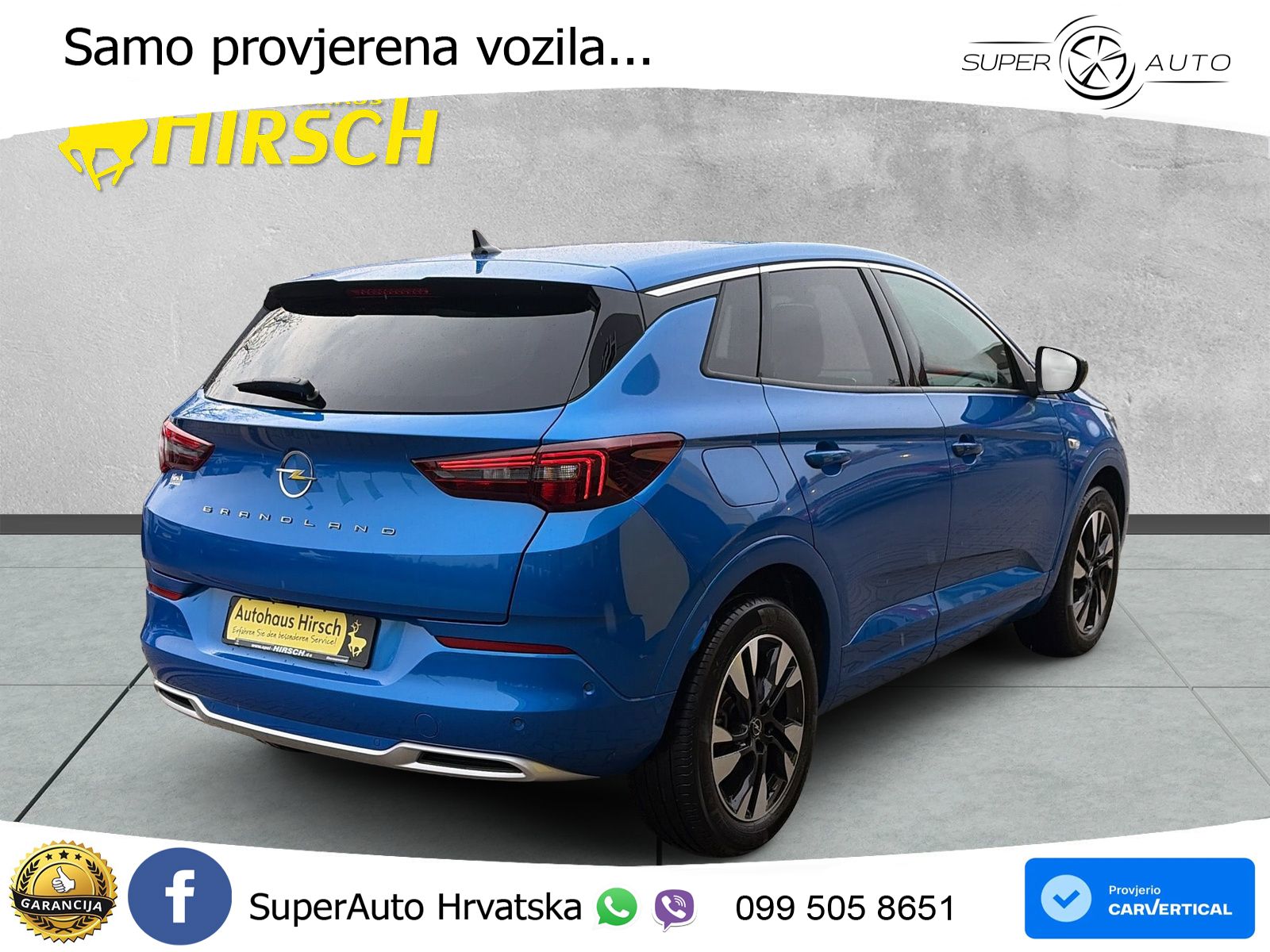 Opel Grandland 1.2i Turbo (130 KS) Automatic Elegance LED+ACC