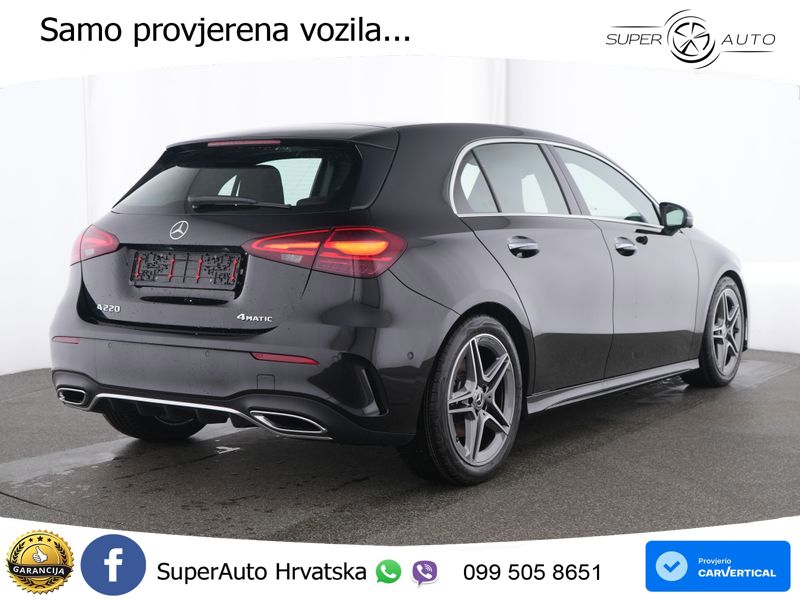 Mercedes-Benz A 220 4MATIC 8G-DCT AMG ACC+HEAD+GR SJED+360+PANO