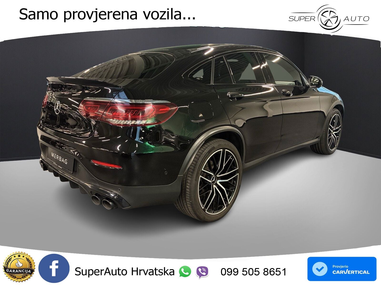 Mercedes GLC Coupe AMG 43 V6 (390 KS) 4MATIC TCT