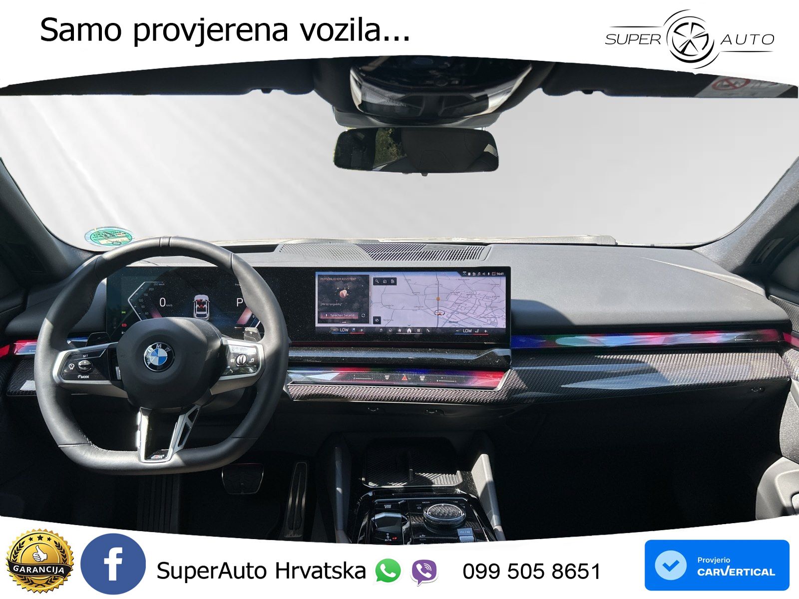 BMW 520i Touring (208 KS) Steptronic M Sport LED+GR SJED+ACC