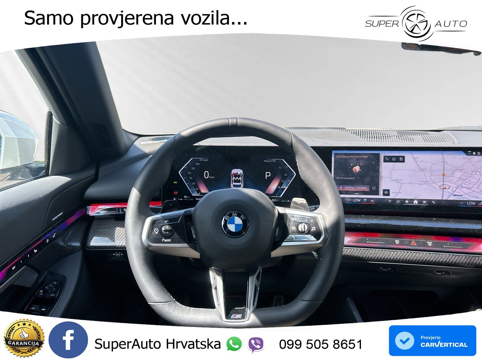 BMW 520i Touring (208 KS) Steptronic M Sport LED+GR SJED+ACC