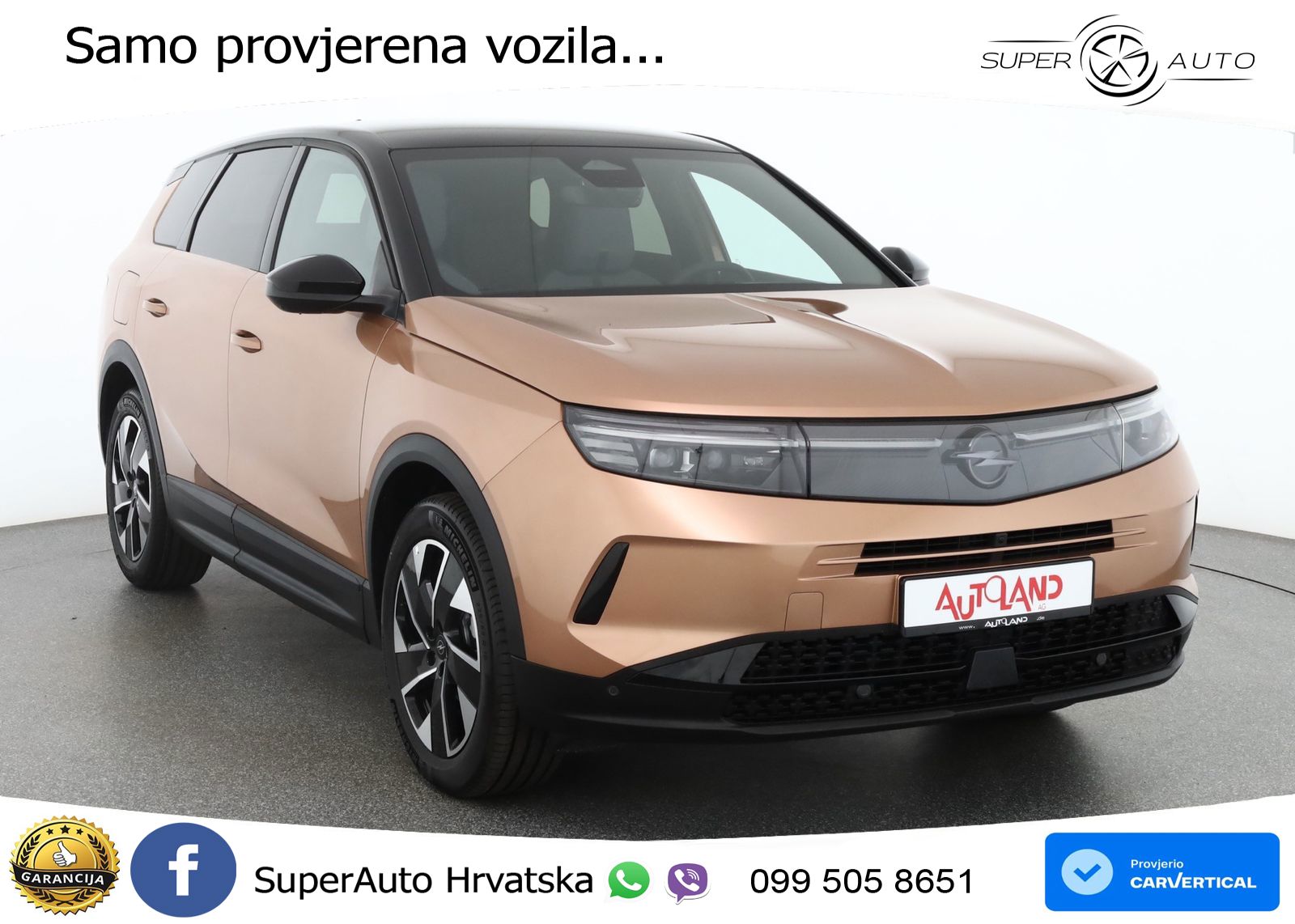 Opel Grandland 1.2 Turbo (145 KS) Hybrid eDCT Ultimate LED+GR SJED+ACC