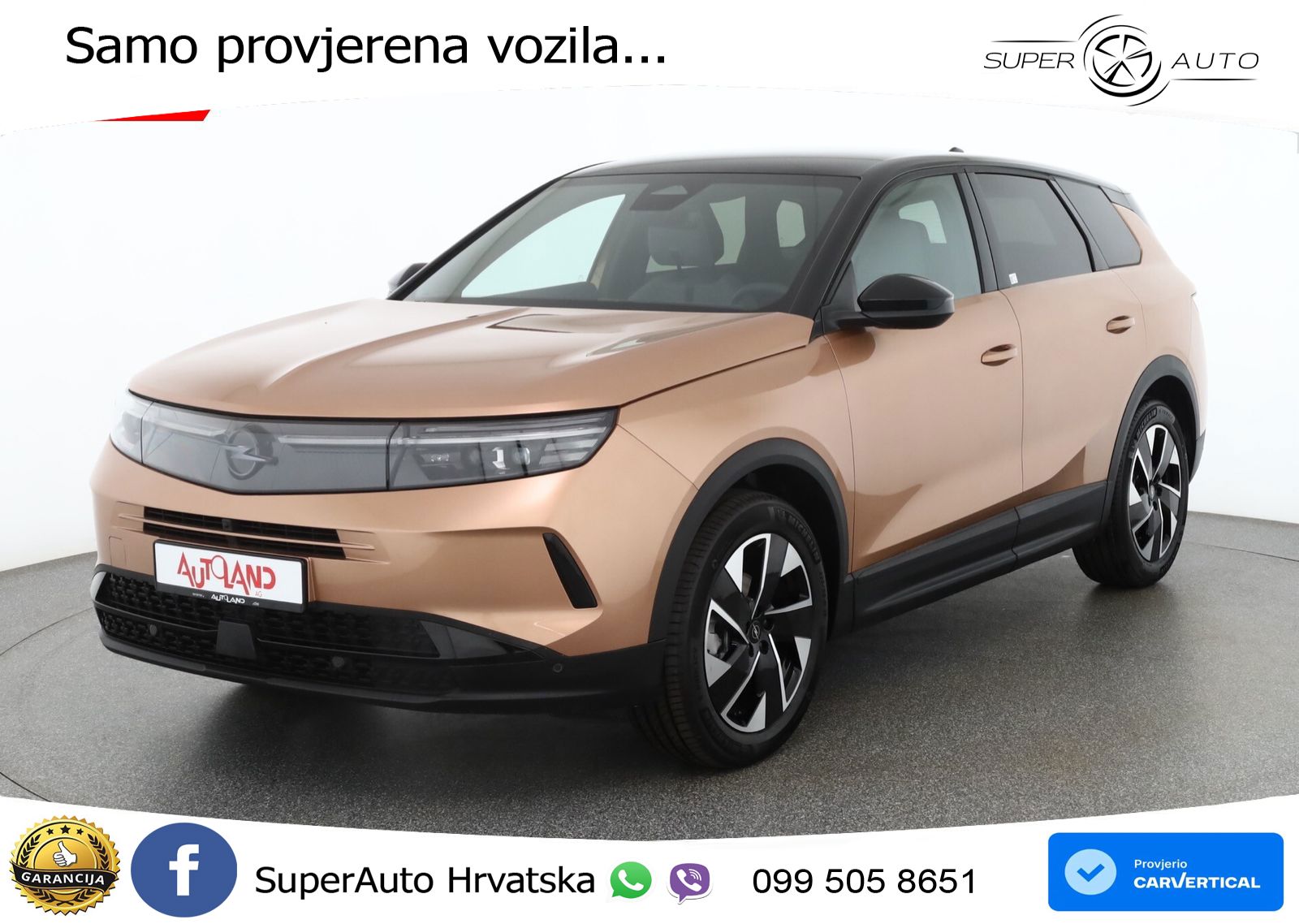 Opel Grandland 1.2 Turbo (145 KS) Hybrid eDCT Ultimate LED+GR SJED+ACC