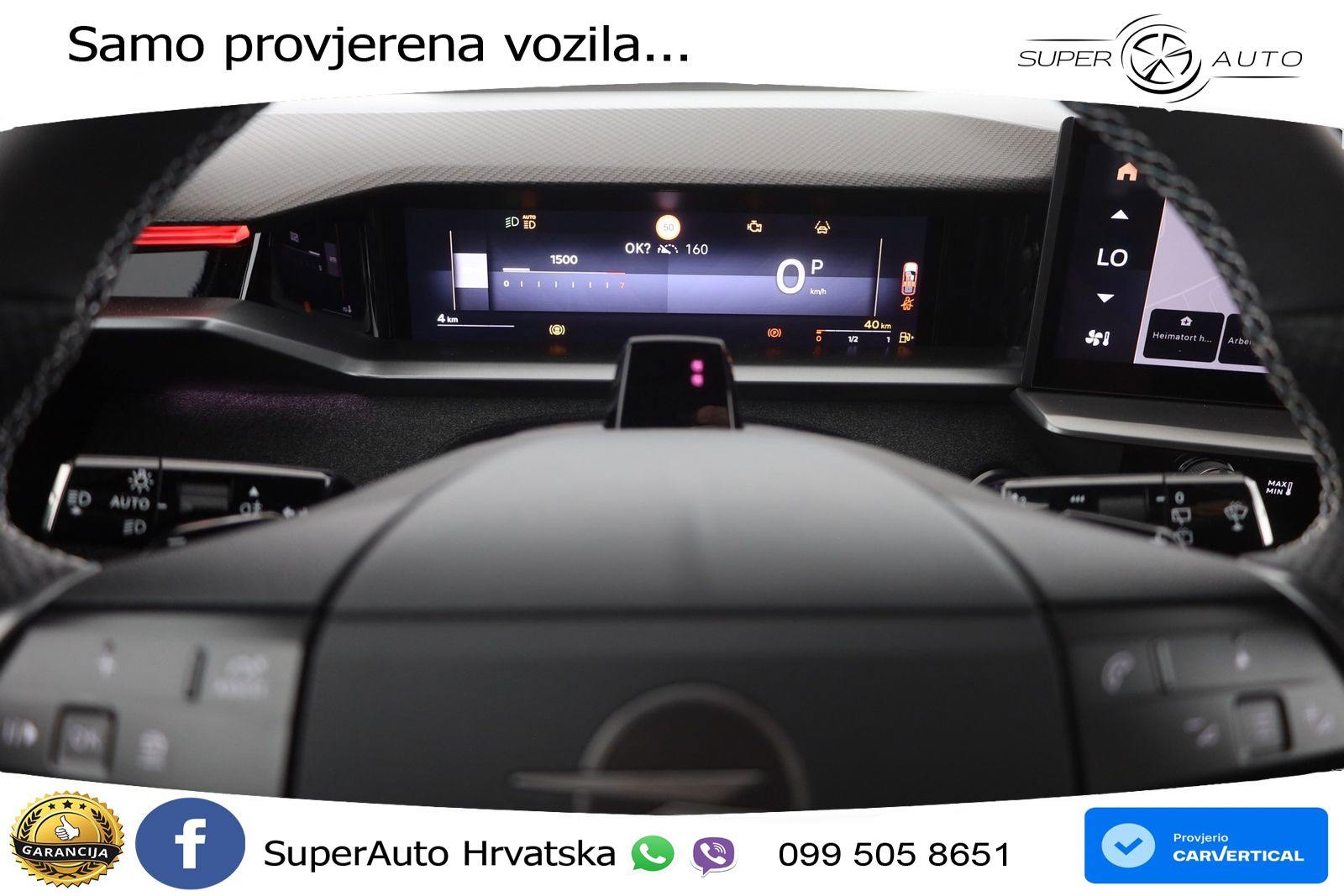 Opel Grandland 1.2 Turbo (145 KS) Hybrid eDCT Ultimate LED+GR SJED+ACC