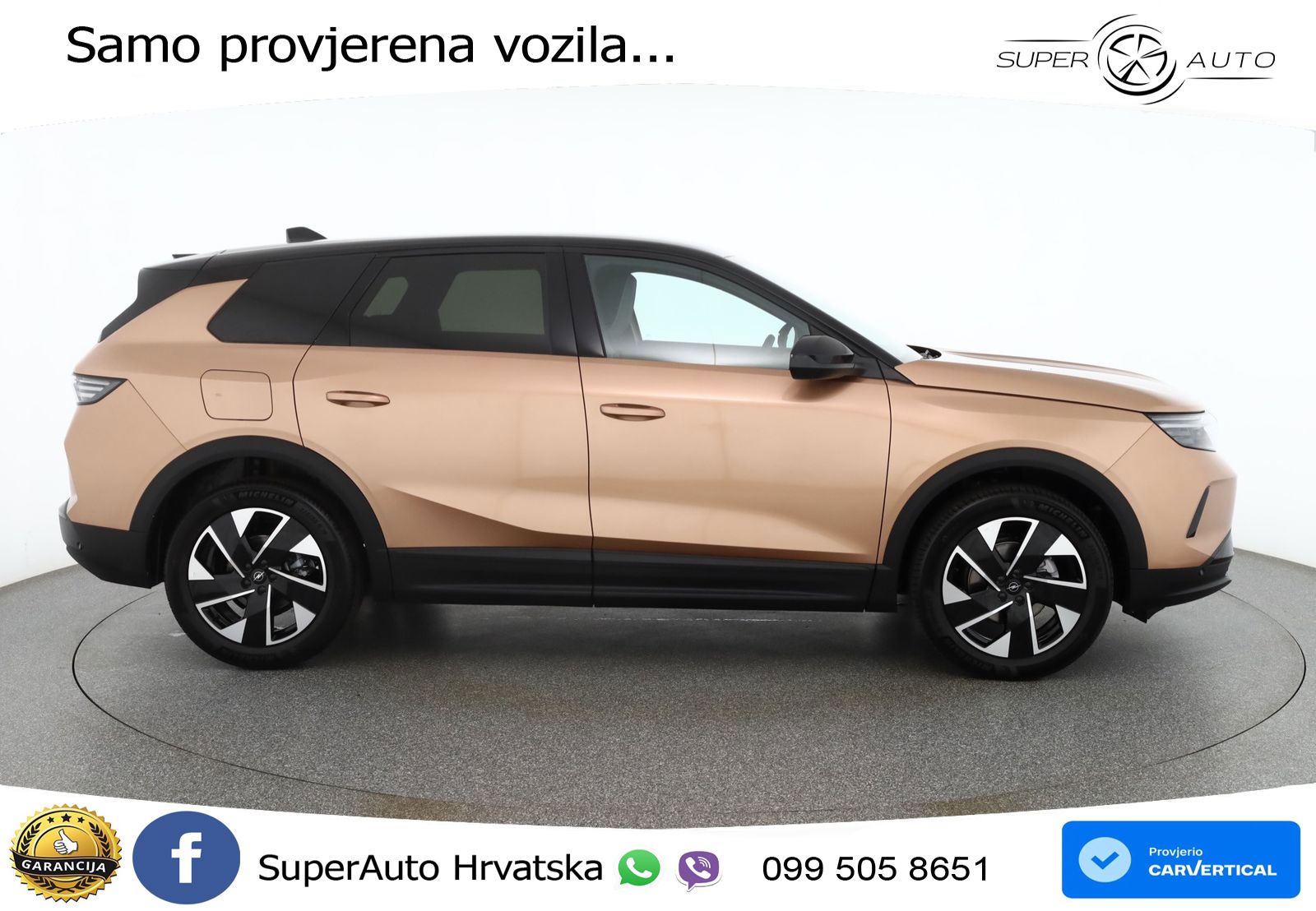Opel Grandland 1.2 Turbo (145 KS) Hybrid eDCT Ultimate LED+GR SJED+ACC