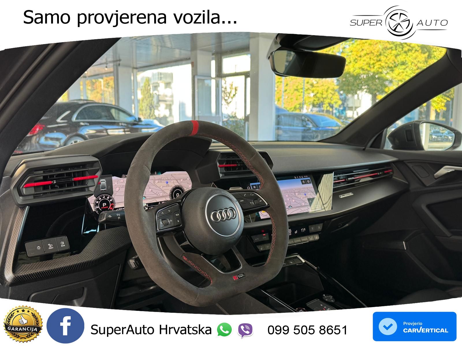 Audi RS3 Sedan 2.5 TFSI (400 KS) quattro S tronic MATRIX+GR SJED+KAM