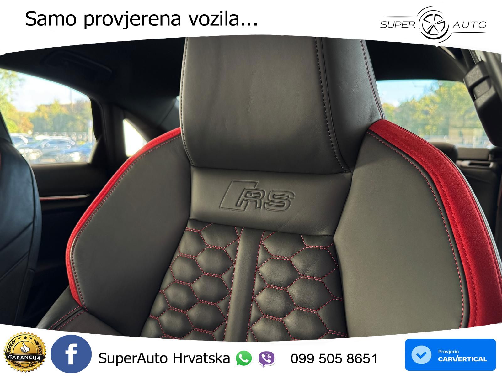 Audi RS3 Sedan 2.5 TFSI (400 KS) quattro S tronic MATRIX+GR SJED+KAM