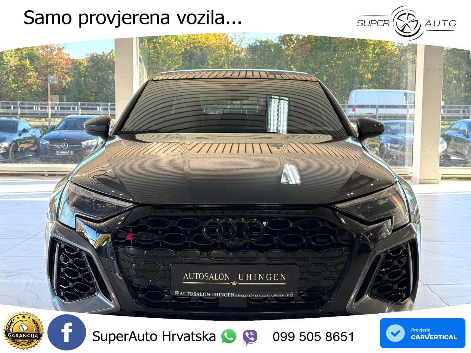 Audi RS3 Sedan 2.5 TFSI (400 KS) quattro S tronic MATRIX+GR SJED+KAM