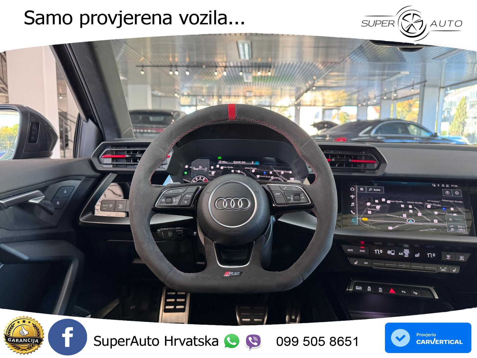 Audi RS3 Sedan 2.5 TFSI (400 KS) quattro S tronic MATRIX+GR SJED+KAM