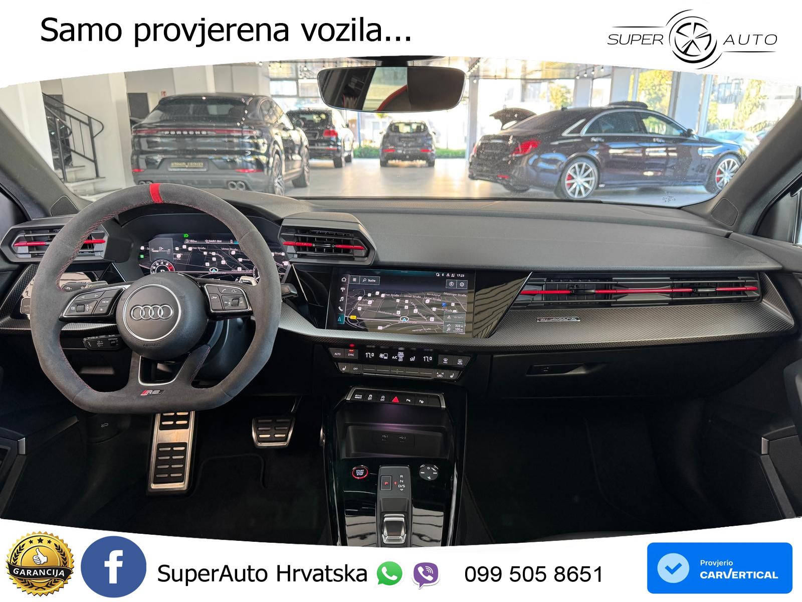 Audi RS3 Sedan 2.5 TFSI (400 KS) quattro S tronic MATRIX+GR SJED+KAM