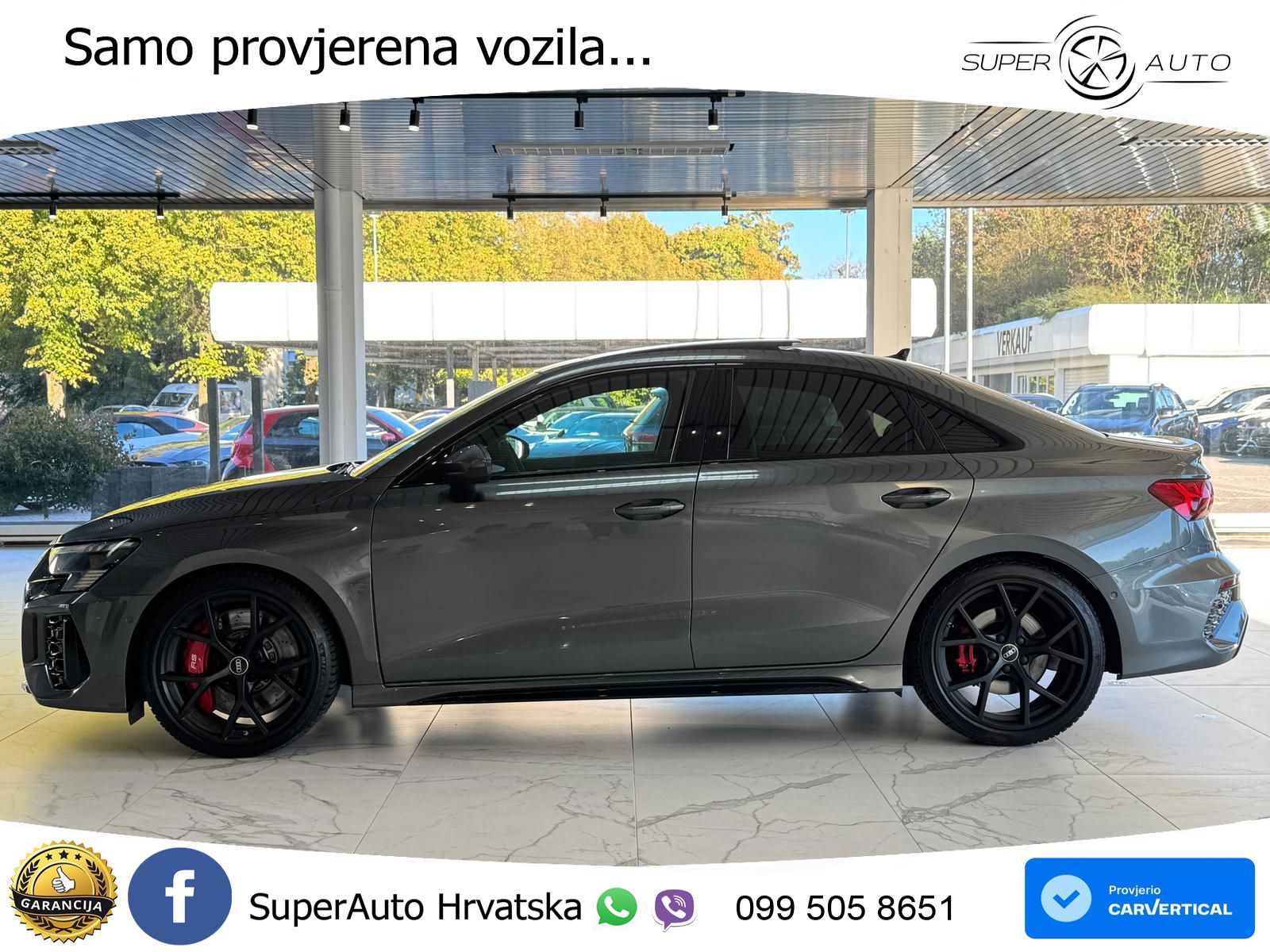 Audi RS3 Sedan 2.5 TFSI (400 KS) quattro S tronic MATRIX+GR SJED+KAM