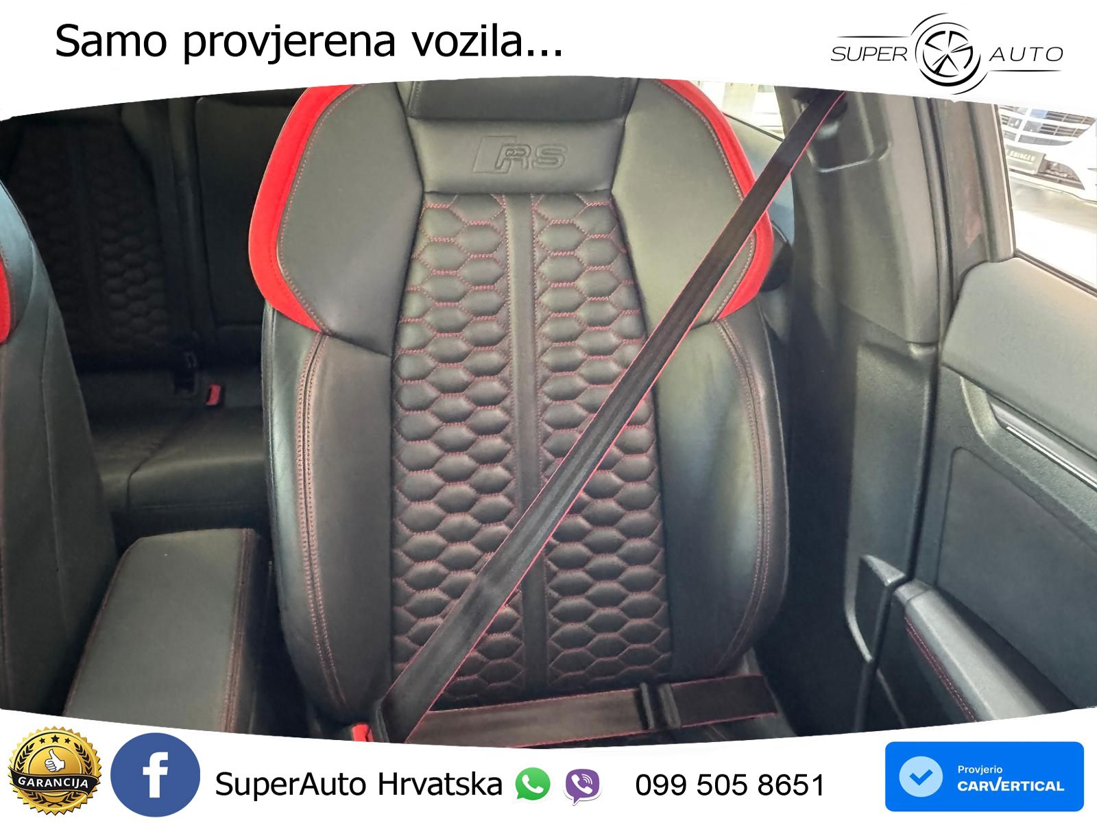 Audi RS3 Sedan 2.5 TFSI (400 KS) quattro S tronic MATRIX+GR SJED+KAM