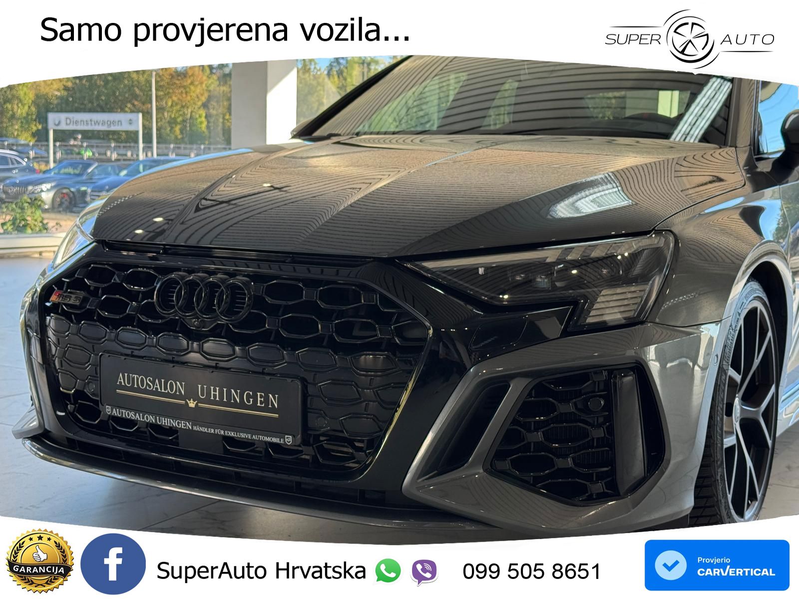 Audi RS3 Sedan 2.5 TFSI (400 KS) quattro S tronic MATRIX+GR SJED+KAM