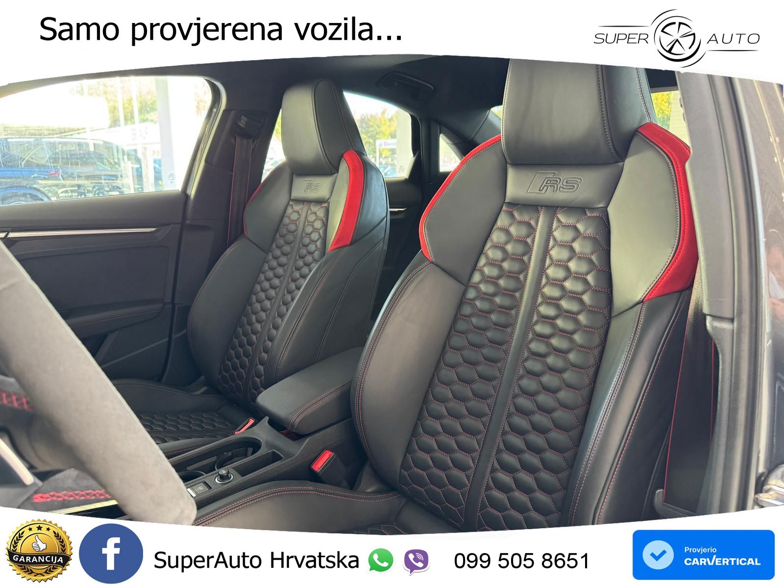 Audi RS3 Sedan 2.5 TFSI (400 KS) quattro S tronic MATRIX+GR SJED+KAM