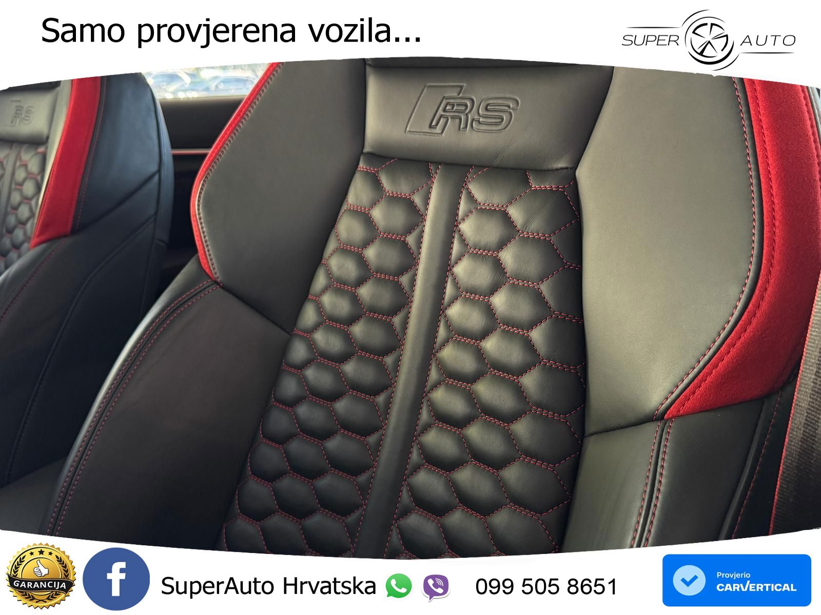 Audi RS3 Sedan 2.5 TFSI (400 KS) quattro S tronic MATRIX+GR SJED+KAM